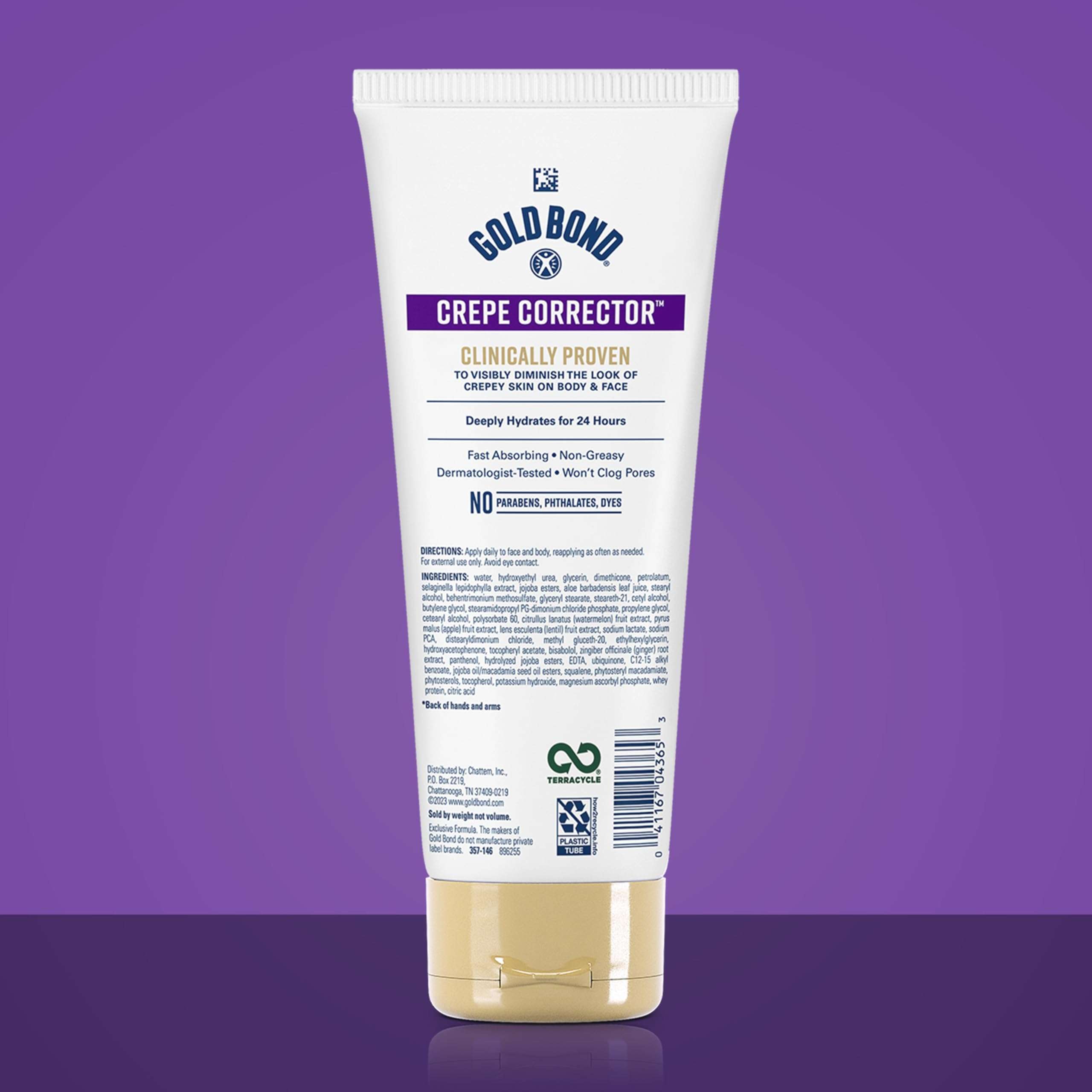 Gold Bond Age Renew Crepe Corrector Body Lotion, Replenishing & Smoothing Formula, 8 oz. - Image 2