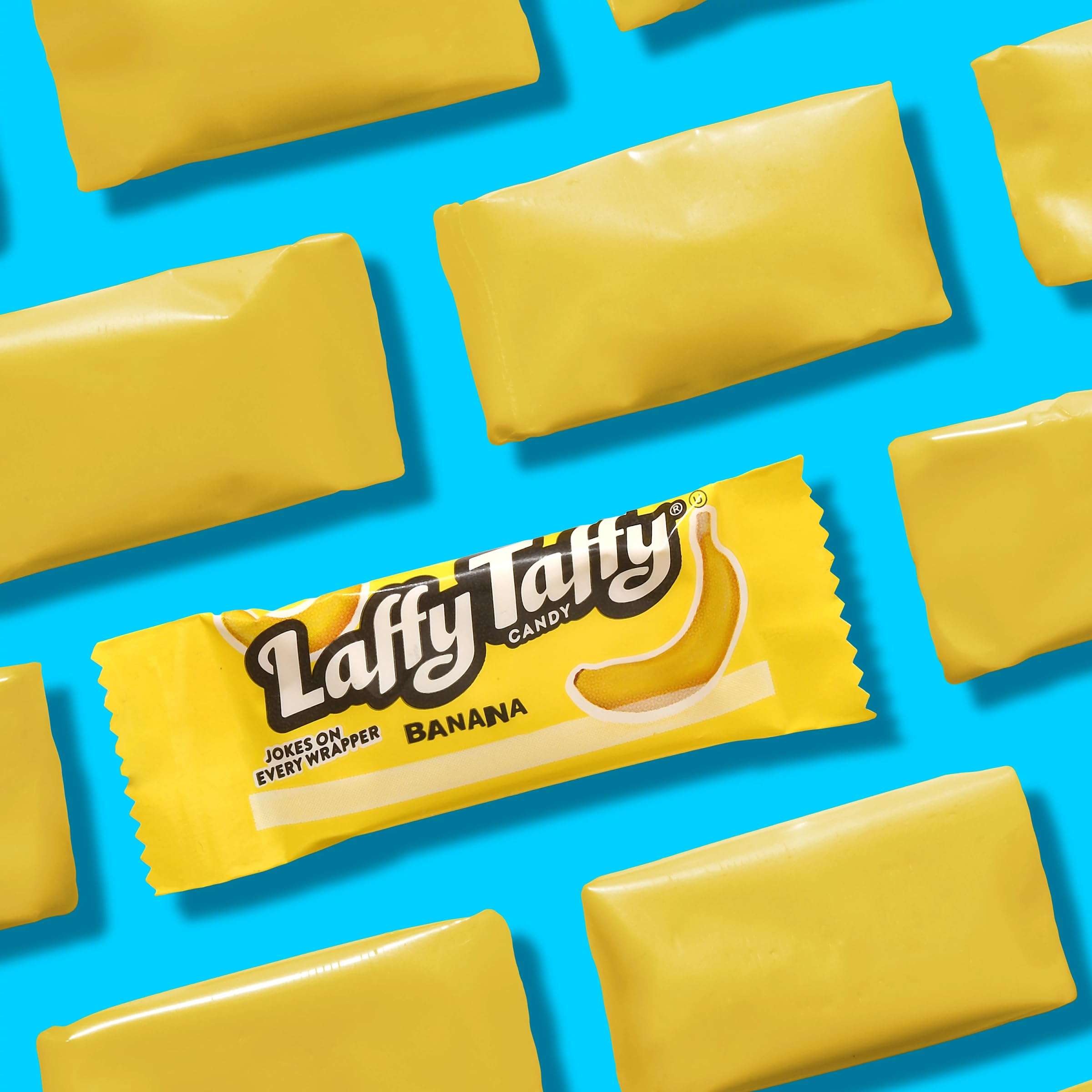Laffy Taffy Mini Bar Bag, Banana, Chewy Taffy Candy, 3.5 oz - Image 3