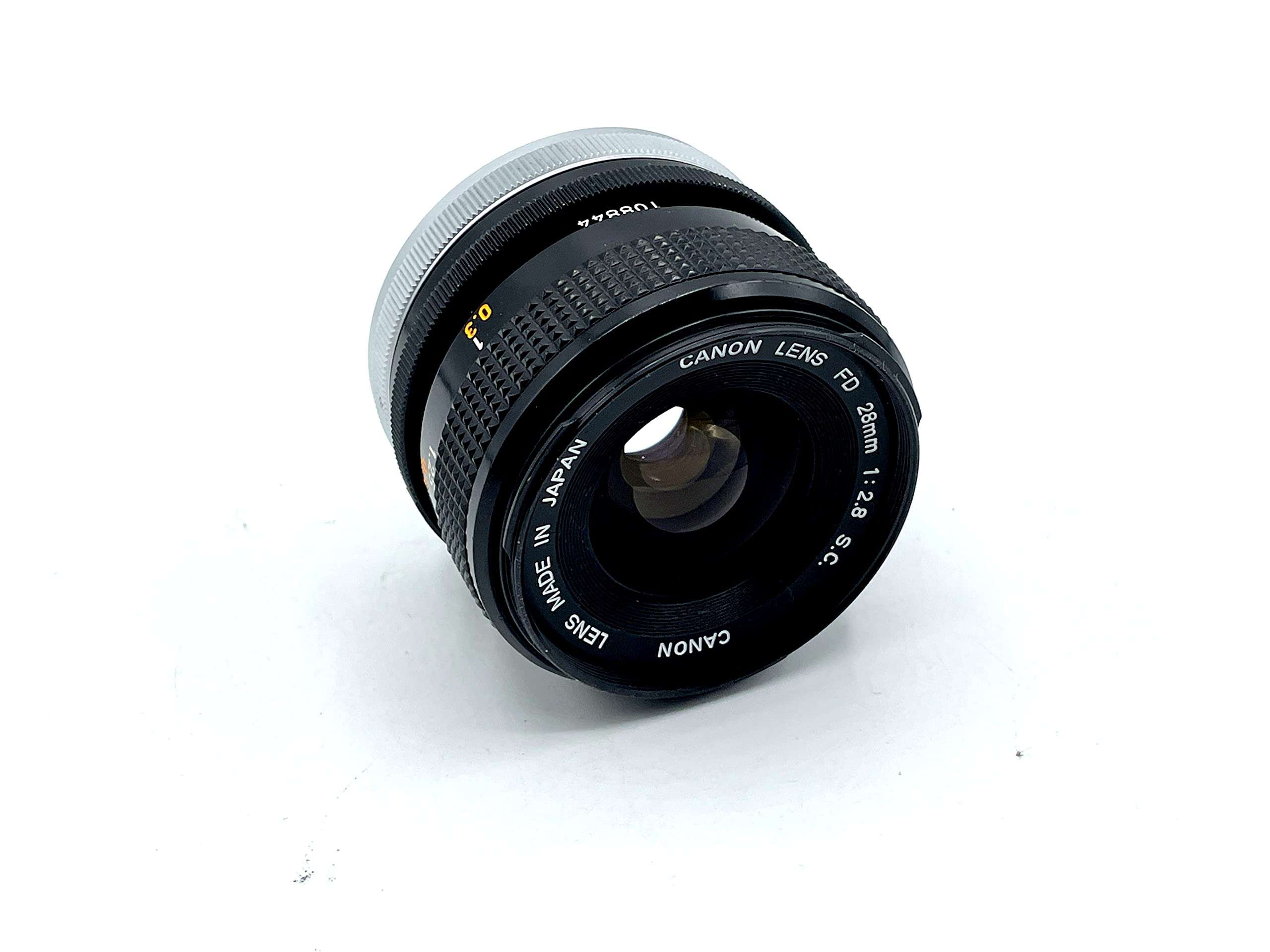 Canon 28mm f/2.8 1:2.8 SC (Super Spectra Coating) FD Breech Mount Wide Angle Lens (Renewed) - Image 2