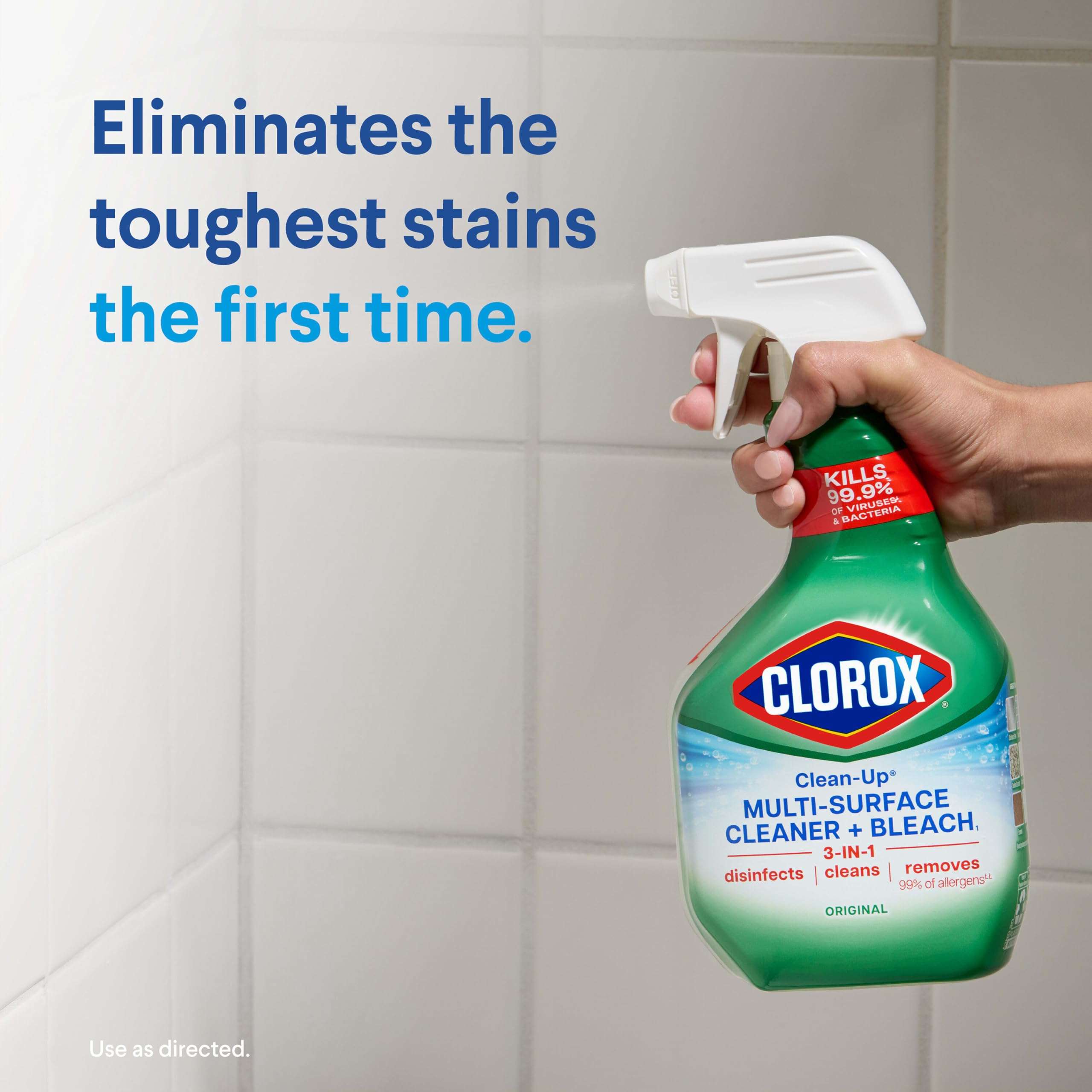 Clorox Clean-Up Multi-Surface Cleaner with Bleach, 32 Fl Oz Ea, Pack of 3 (Pack May Vary) - Image 7
