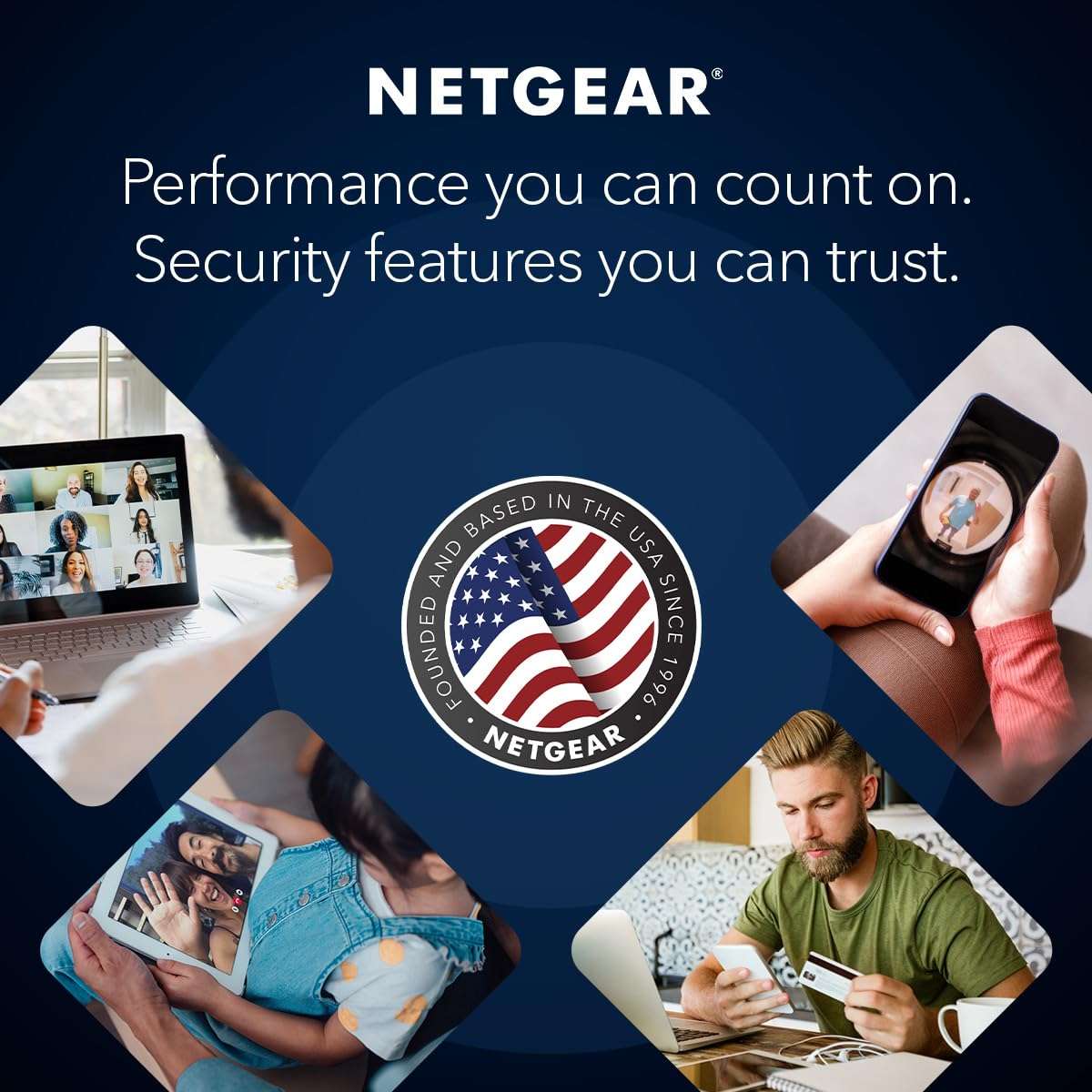 NETGEAR Nighthawk Tri-Band WiFi 7 Router (RS700S) - Security Features, BE19000 Wireless Speed (up to 19 Gbps) – 10 Gig Internet Port - Covers up to 3,500 sq. ft. – 1-Year Armor & Free Expert Help - Image 3