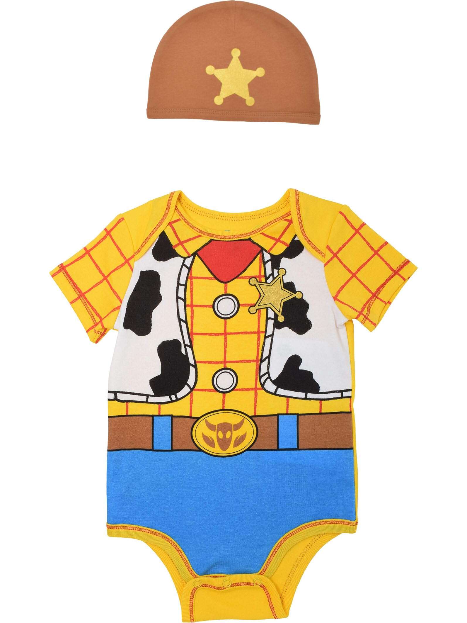Disney Cosplay Baby Bodysuit and Hat Set Newborn to Infant Sizes (Newborn - 24 Months) - Image 1