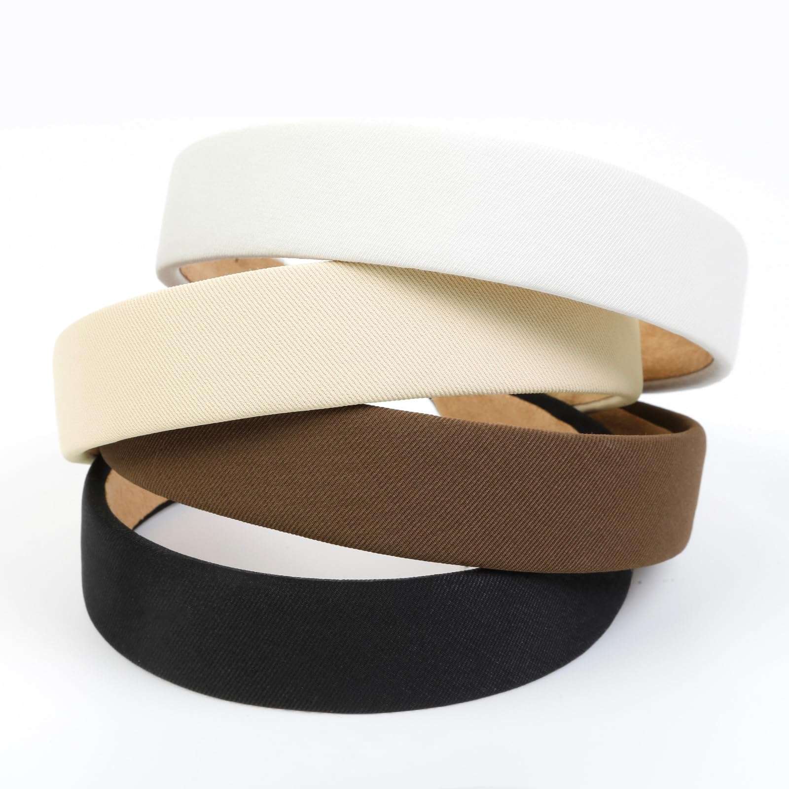 Headbands for Women Non Slip Trendy Headbands for Women’s Hair 1 inch Wide Cute Headband for Girls, Fall Head Bands Elastic Hair Bands for Womens Fashion Accessories for Women 4PCS - Image 3