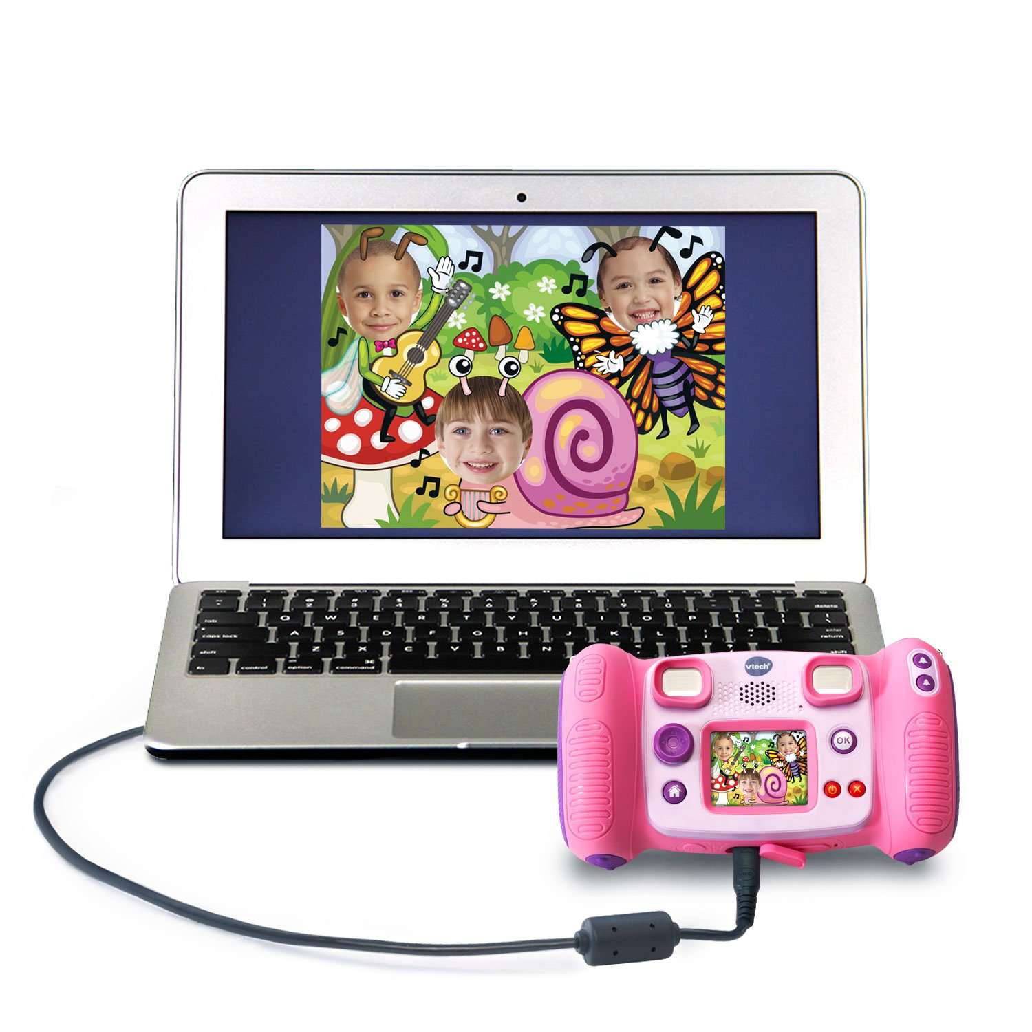 VTech KidiZoom Camera Pix, Pink - Image 5