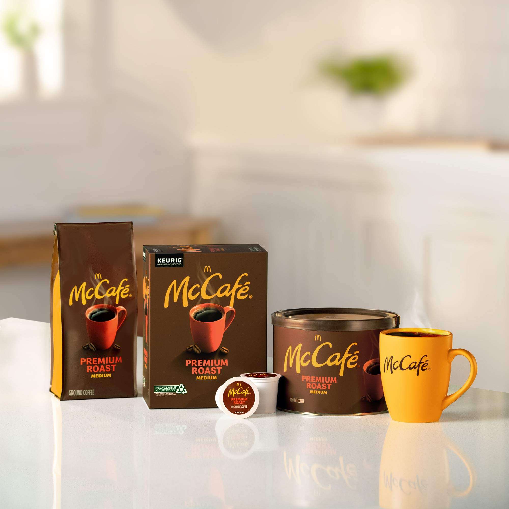 McCafe Premium Roast, Medium Roast Ground Coffee, 30 oz Canister - Image 10