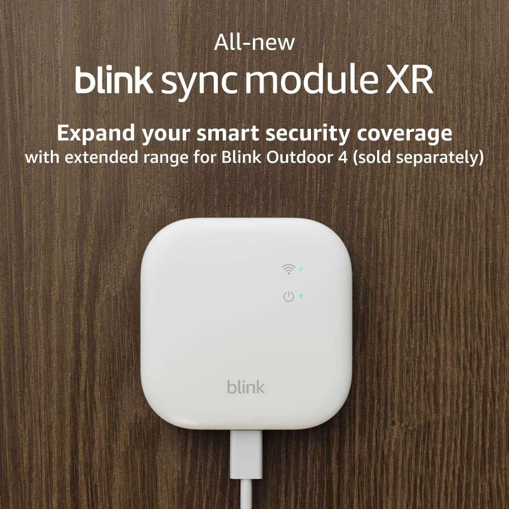 Blink Sync Module XR (newest model) — System hub for all Blink devices, go up to 400 feet from your home with extended range for Outdoor 4 - Image 5
