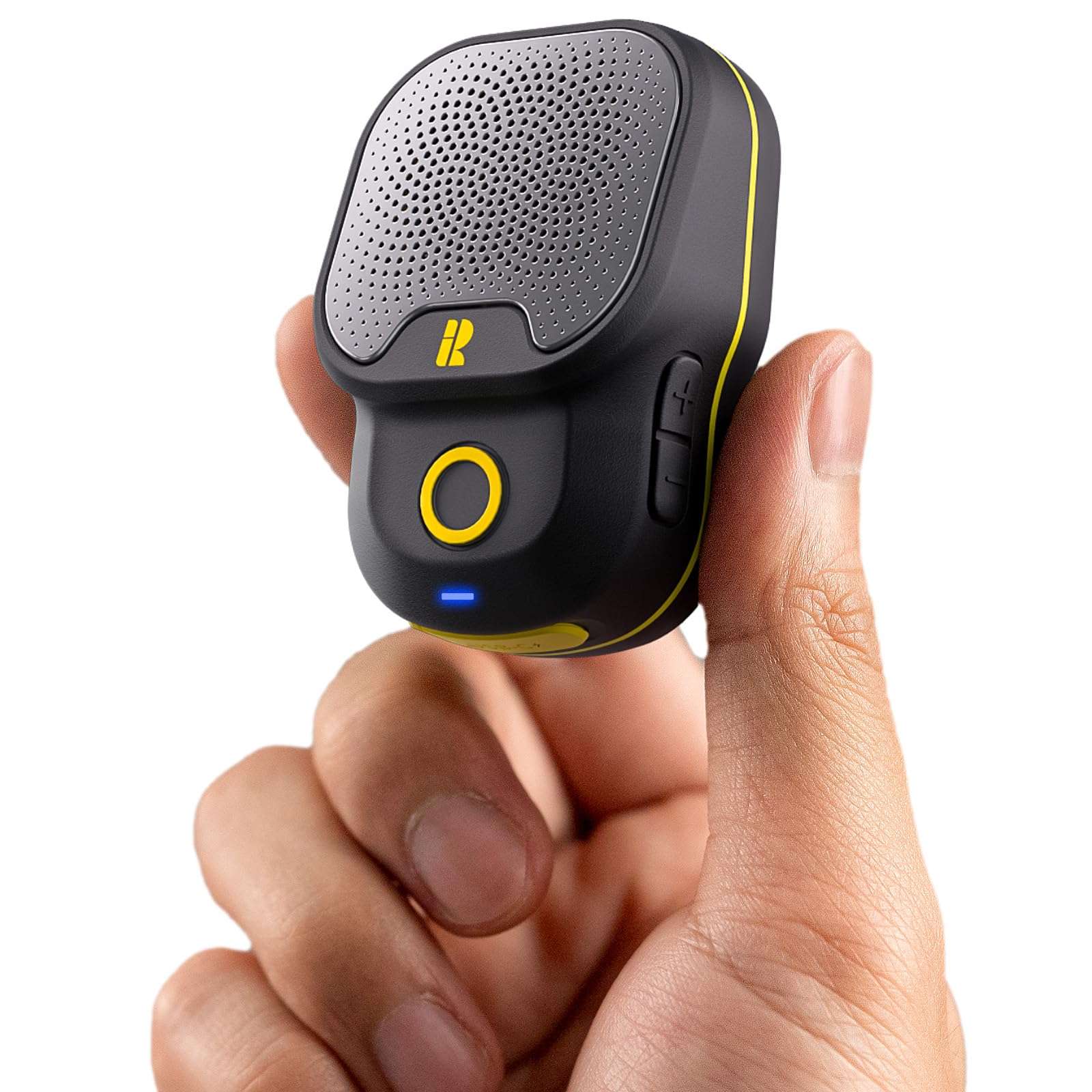 Rythflo Wearable Bluetooth V5.3 Speaker, 30H Working Time Clip-On Wireless Jobsite Water-Resistant Portable Speaker, Built-in ENC Mic for Hands-Free Music/Calls, IPX7 Waterproof, TWS Portable Speaker - Image 1