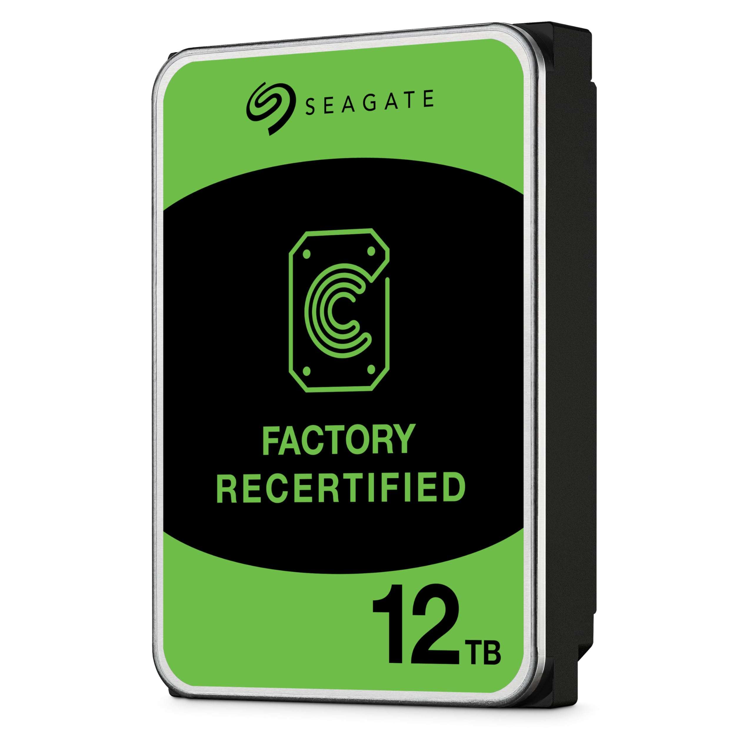 Seagate (Recertified) 12TB IronWolf NAS SATA Hard Drive 6Gb/s 256MB Cache 3.5-Inch Internal Hard Drive for NAS Servers, Personal Cloud Storage (ST12000VN0007) - Image 2