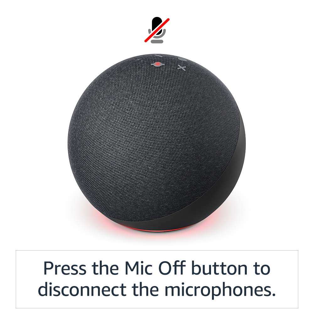 Echo (4th generation) International Version | With premium sound, smart home hub and Alexa | Charcoal - Image 6