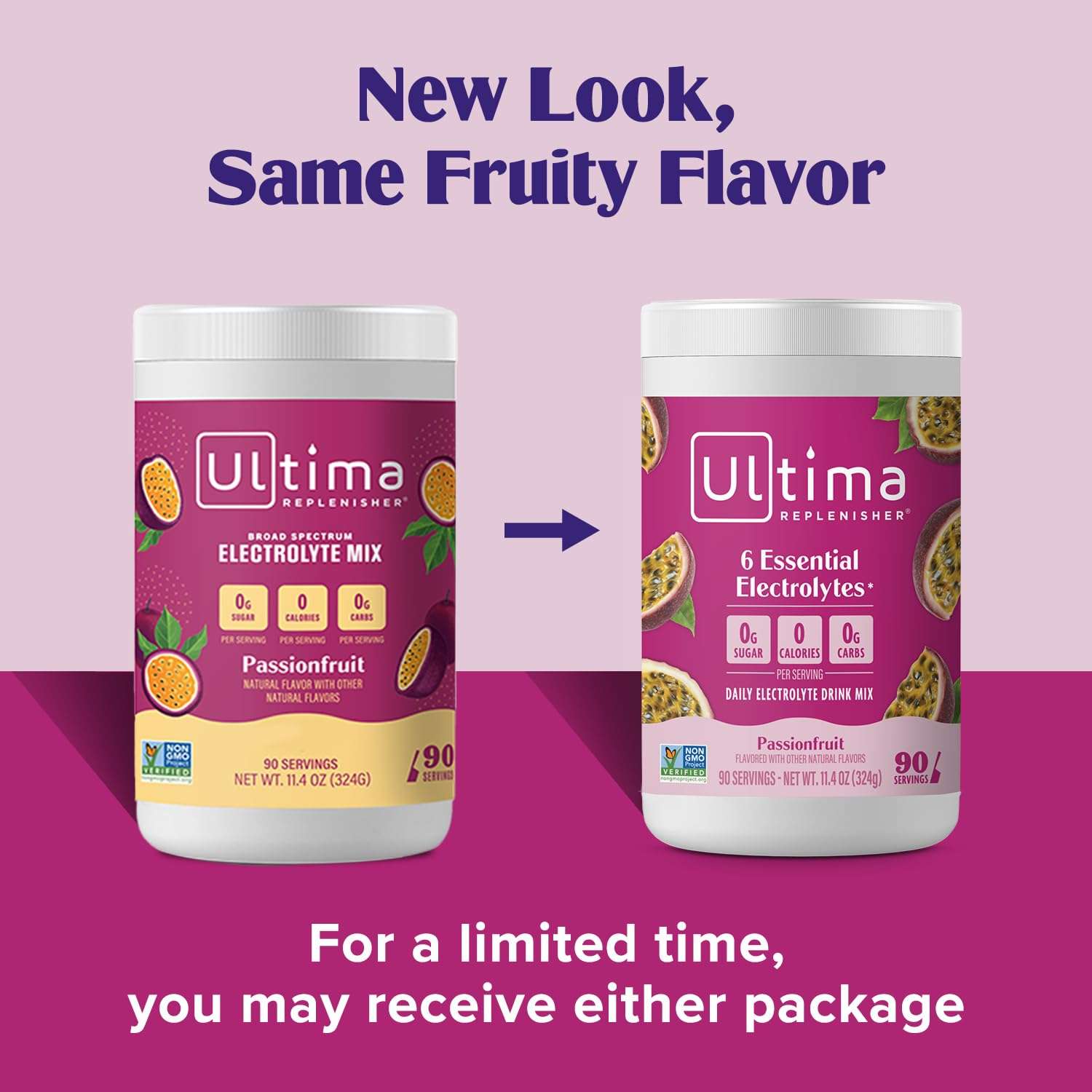 Ultima Replenisher Daily Electrolyte Powder Drink Mix – Sugar Free – Passionfruit, 90 Servings – Hydration Powder with 6 Key Electrolytes and Trace Minerals – Keto Friendly, Non-GMO - Image 3