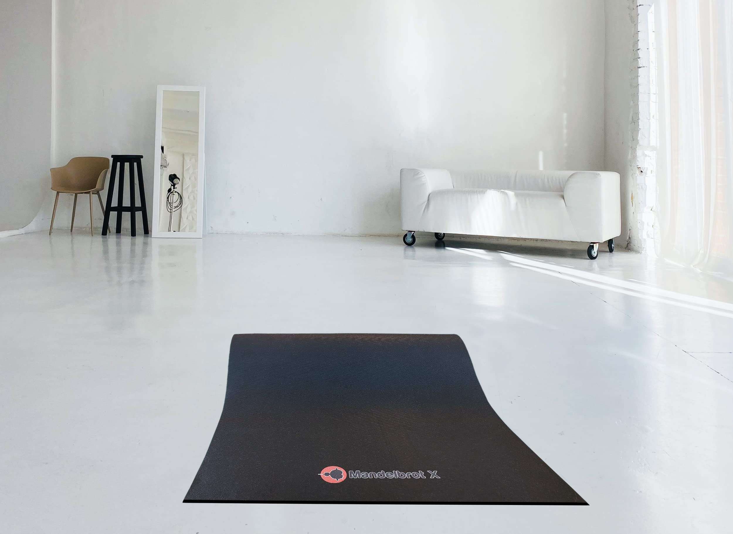 Worlds First & Only Carbon Fiber Yoga Mat. Dual-Side, Non-Slip, Heat Activated, Extra Thick 5 mm, Perfect for Hot Yoga, Bikram, and Pilates - 72 x 24 in - Image 5