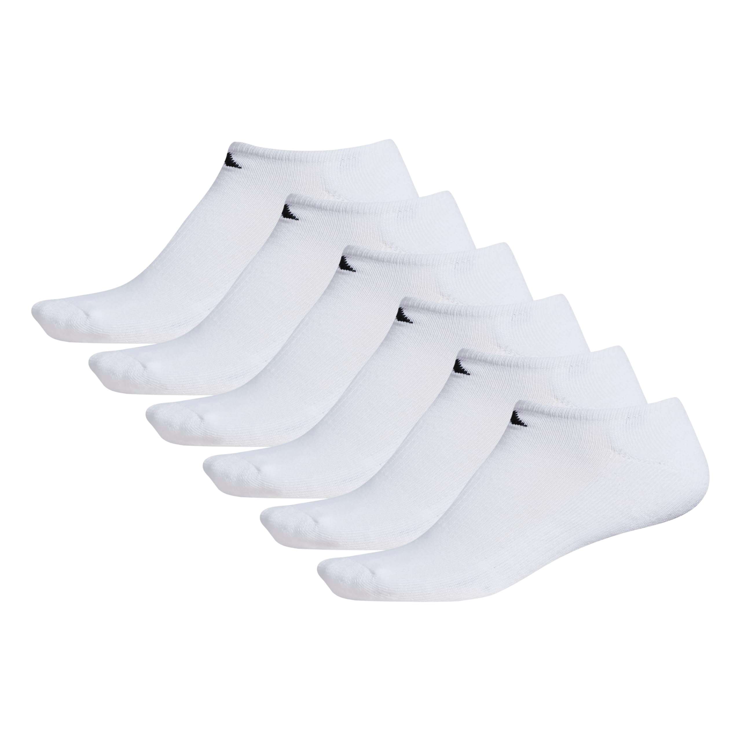 adidas Men's Athletic Cushioned Socks, 6-Pack No Show with Arch Support - Image 7