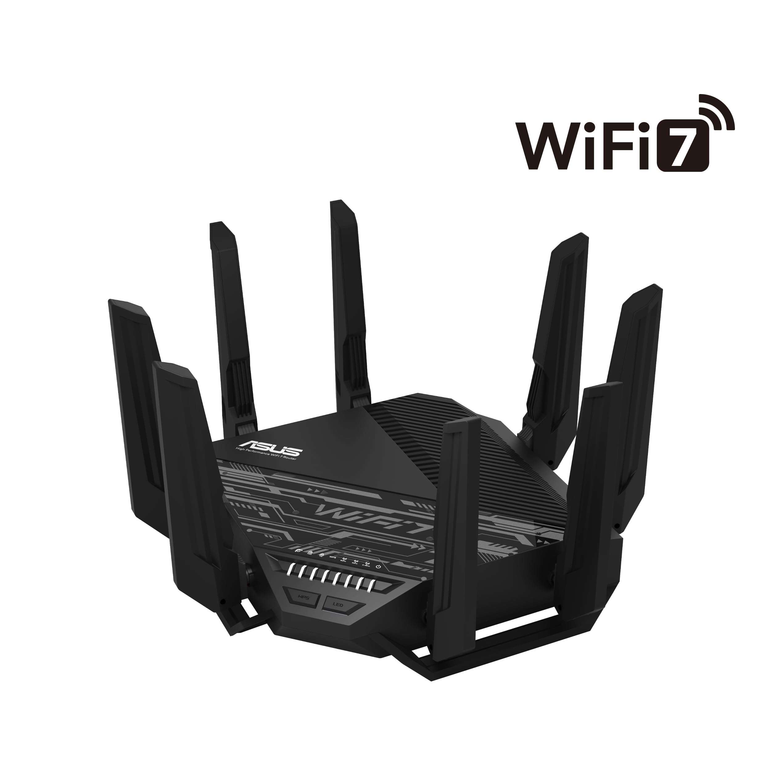 ASUS RT-BE96U BE19000 802.11BE Tri-Band Performance WiFi 7 Extendable Router with 6GHz support, Dual 10G Port, 320Mhz, lifetime internet security , MLO, Multi-RU puncturing , AiMesh Support - Image 7