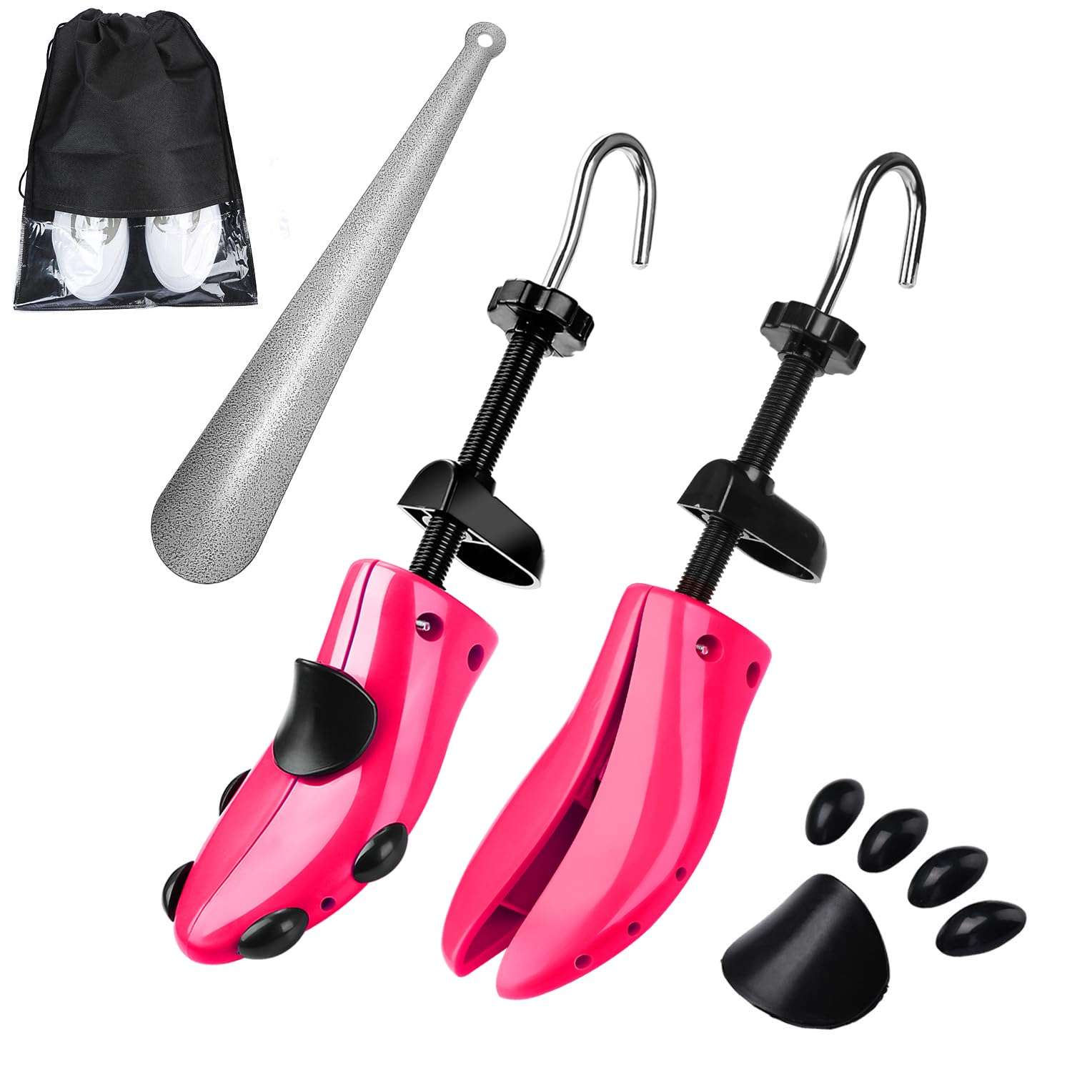 eachway Shoe Stretcher Shoe Trees,Adjustable Length & Width for Men and Women（For Women's 5.5-10 - Image 1