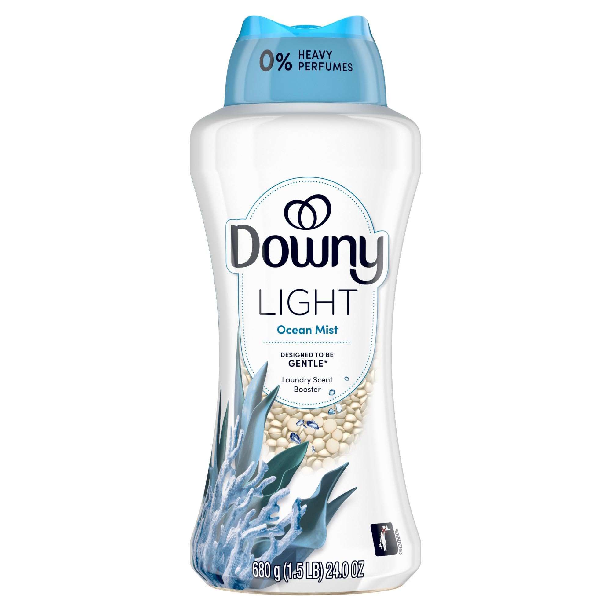 Downy Light Laundry Scent Booster Beads for Washer, Ocean Mist, 24 oz, with No Heavy Perfumes - Image 10
