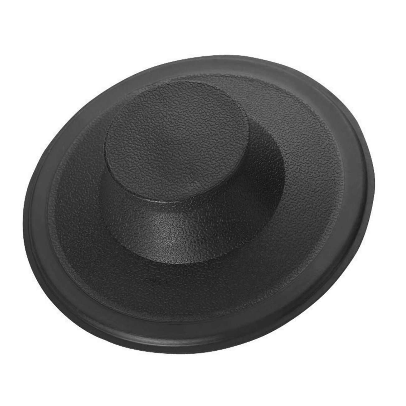 Essential Values Garbage Disposal Stopper - Rubber Sink Stopper - Drain Plug Kitchen Sink - Black Plastic Cover Cap Compatible with Kohler Insinkerator Waste King & Others - Image 1