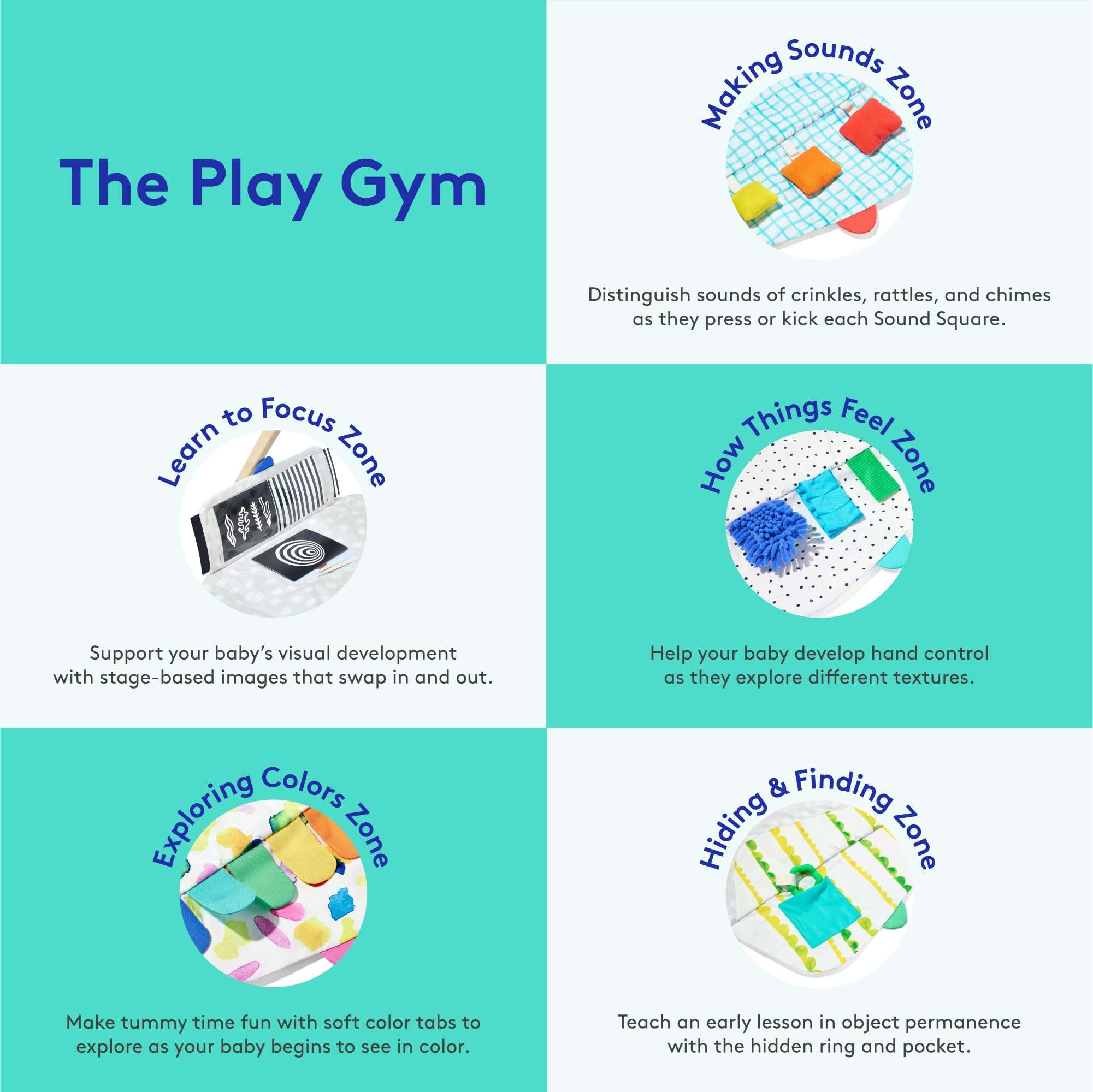 LOVEVERY | The Play Gym | Award Winning For Baby , Stage-Based Developmental Activity Gym & Play Mat for Baby to Toddler - Image 5