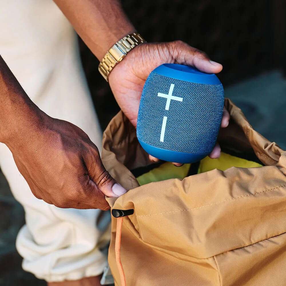 Ultimate Ears WONDERBOOM 4 Outdoor Speakers Bluetooth Waterproof with Big Bass & 360-Degree Sound, Dustproof Floating Wireless Speaker, 131ft Range - Blue - Image 2