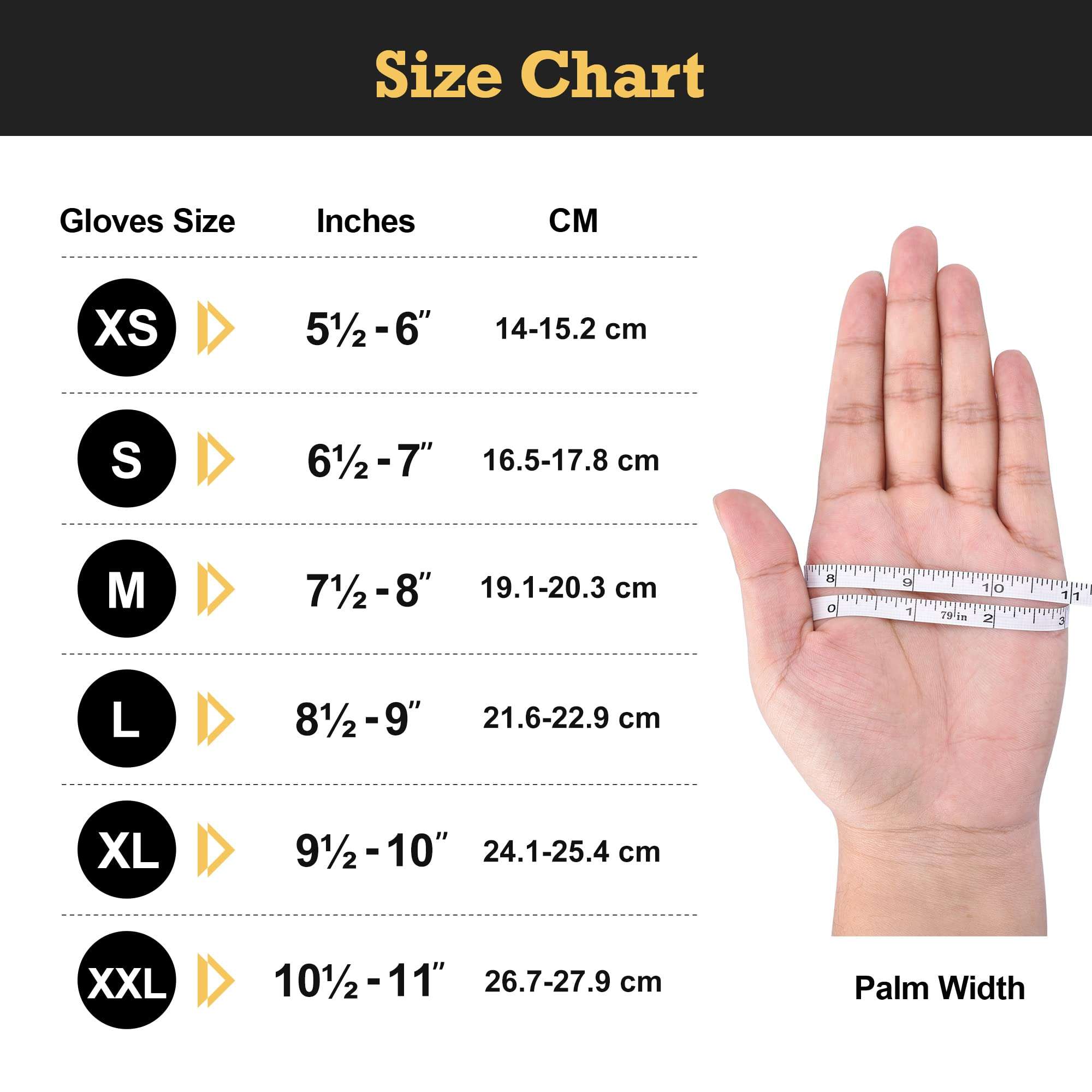 TitanFlex Heavy Duty Black Nitrile Gloves, Raised Diamond Texture, Latex Free, Powder Free Disposable Gloves (8Mil/6Mil) - Image 7