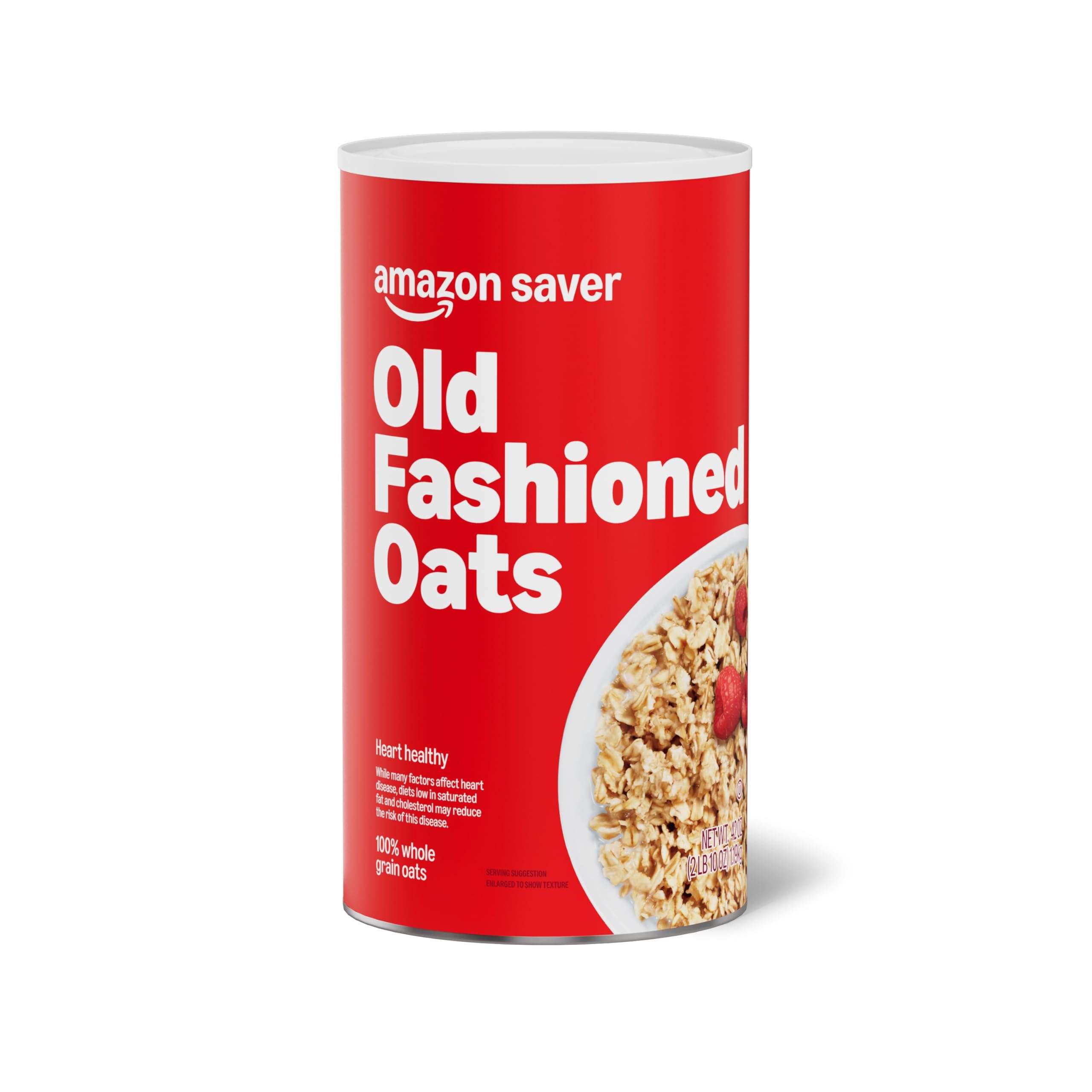 Amazon Saver, Old Fashioned Oats, 2.6 Lb (Previously Happy Belly, Packaging May Vary) - Image 1