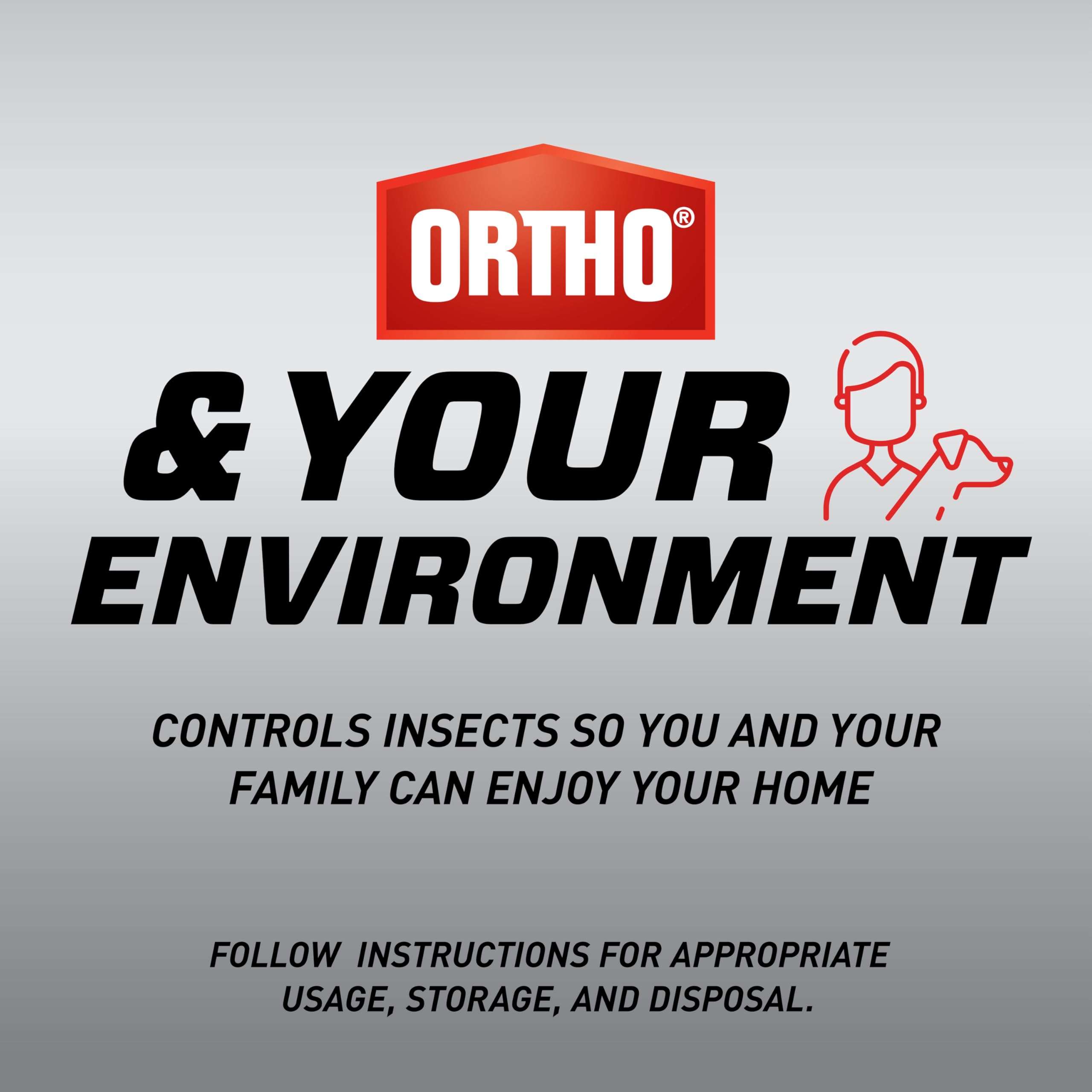 Ortho Home Defense Max Indoor Insect Barrier with Extended Reach Comfort Wand, Kills Ants, Roaches, Spiders, Fleas and Ticks, 1 gal. - Image 7