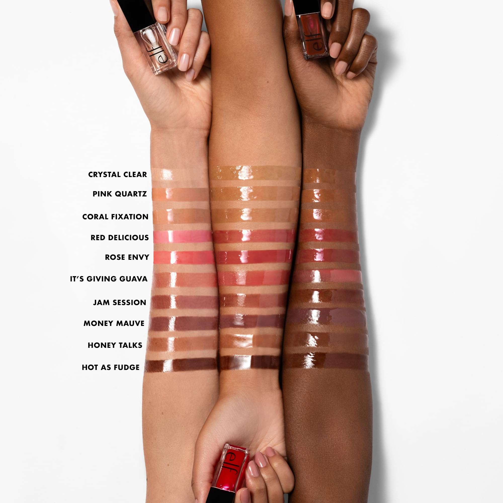 e.l.f. Glow Reviver Lip Oil, Nourishing Tinted Lip Oil For A High-shine Finish, Infused With Jojoba Oil, Vegan & Cruelty-free, Hot As Fudge - Image 5