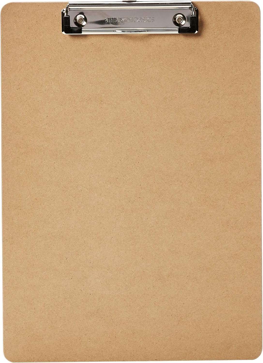 Amazon Basics Hardboard Office Clipboard, 6-Pack, Brown - Image 4