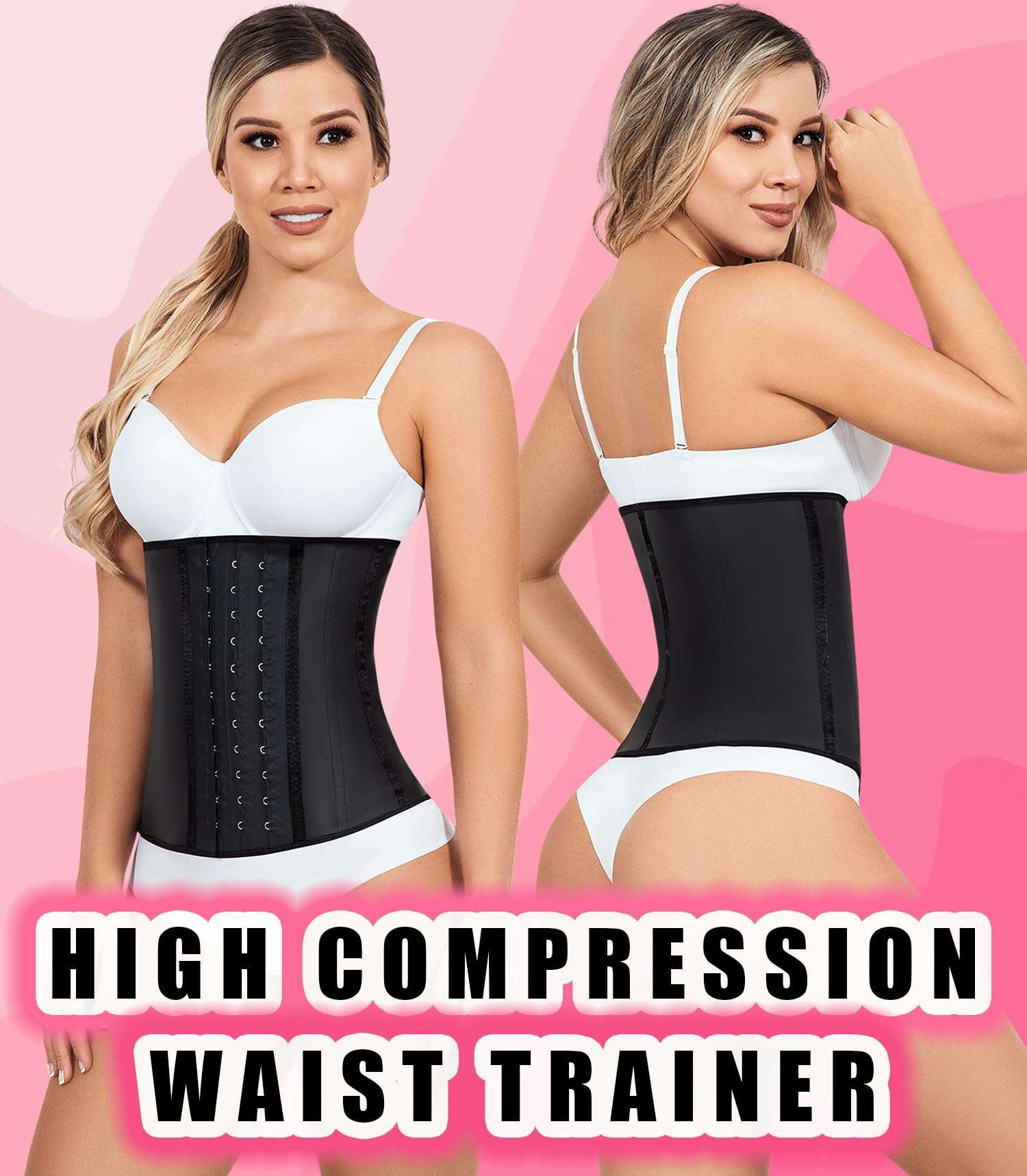 LADYSLIM ALL NEW Waist Trainer Cincher for Women Faja Colombiana Latex Body Shaper Reductora Cinturilla Modeladora Para Mujer - Image 6