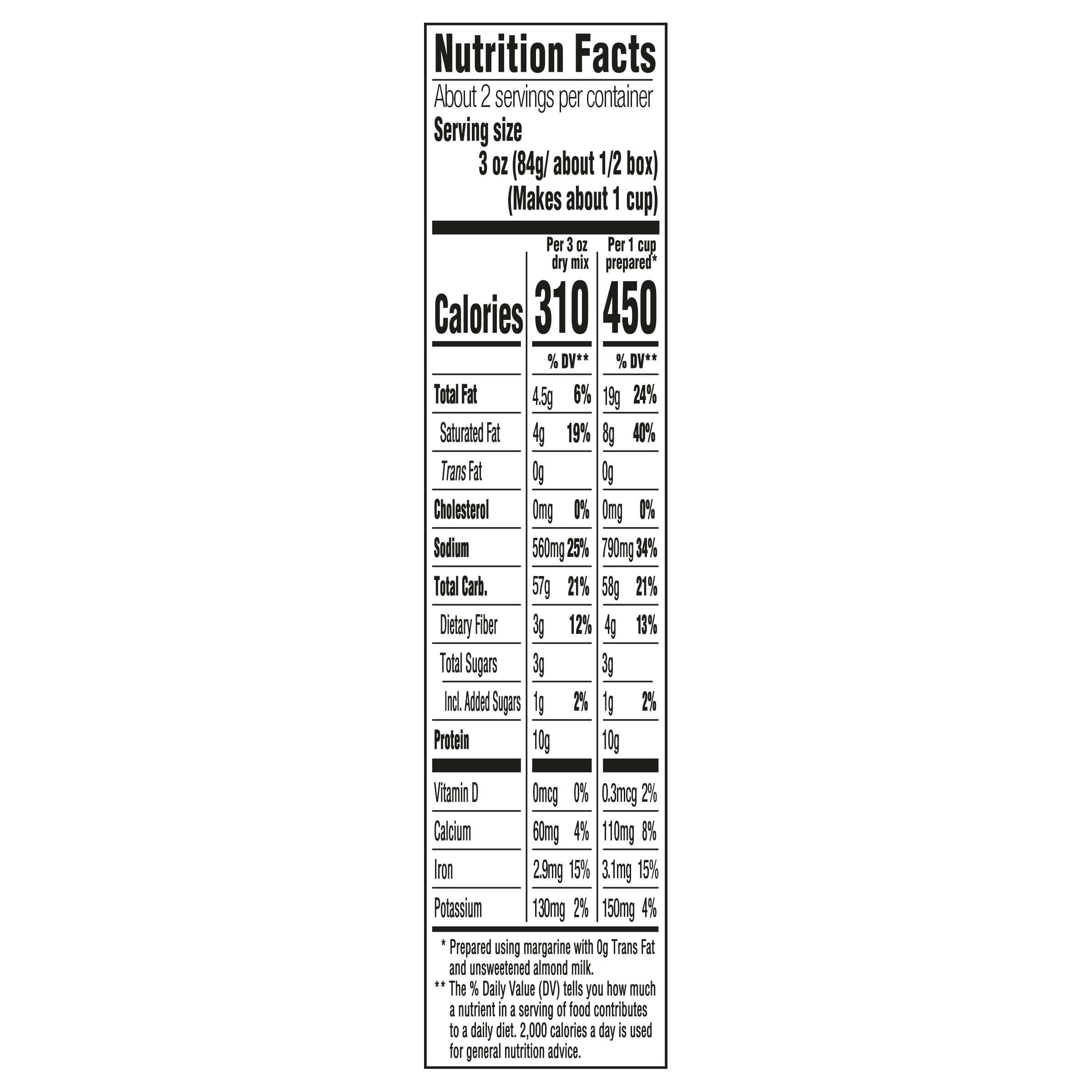 Kraft NotCo White Cheddar Style Plant Based Mac & Cheese, 6 oz Box - Image 2