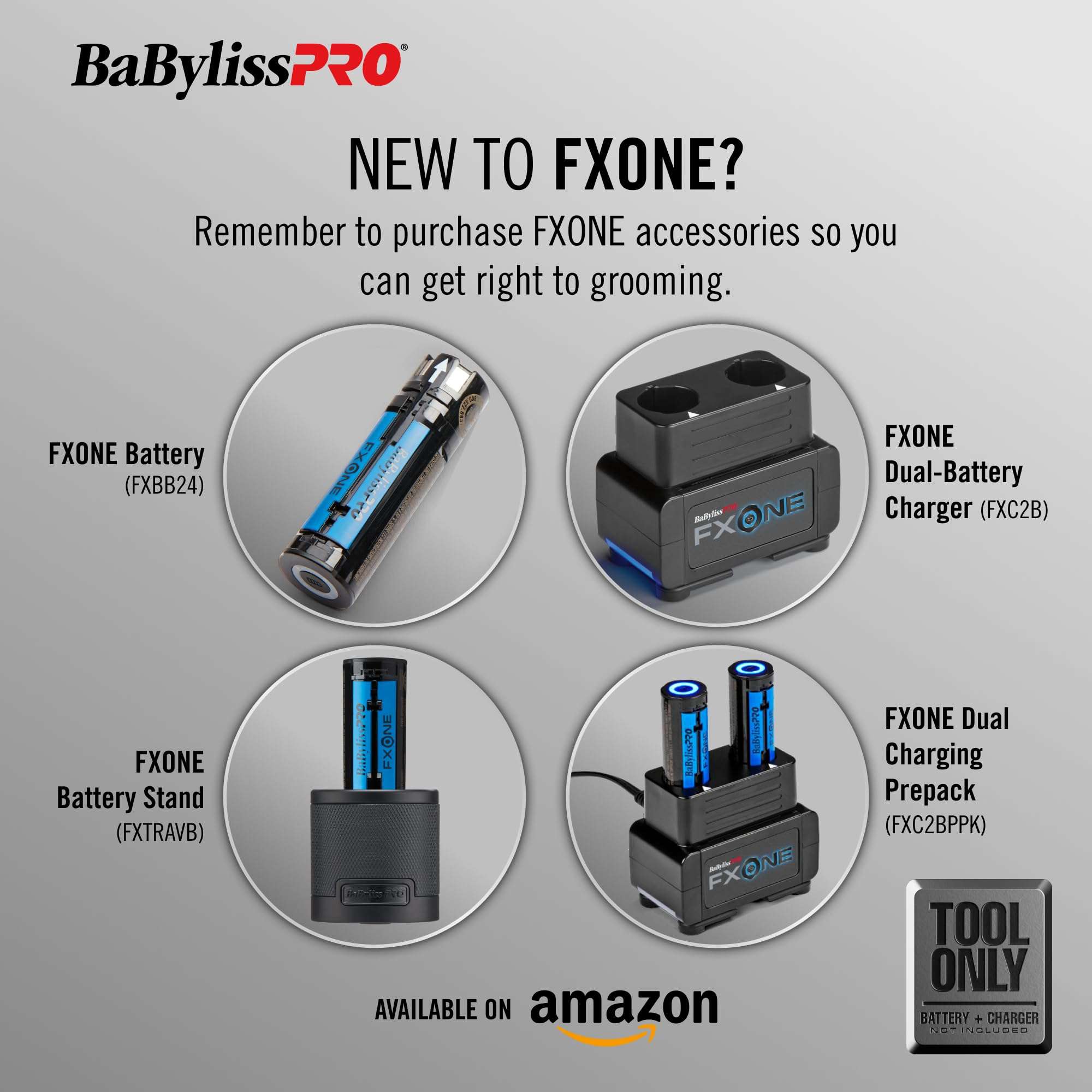 BaBylissPRO® FXONE LOPROFX Limited EditionPurple Tool Only Hair Clipper + Hair Trimmer - Image 5