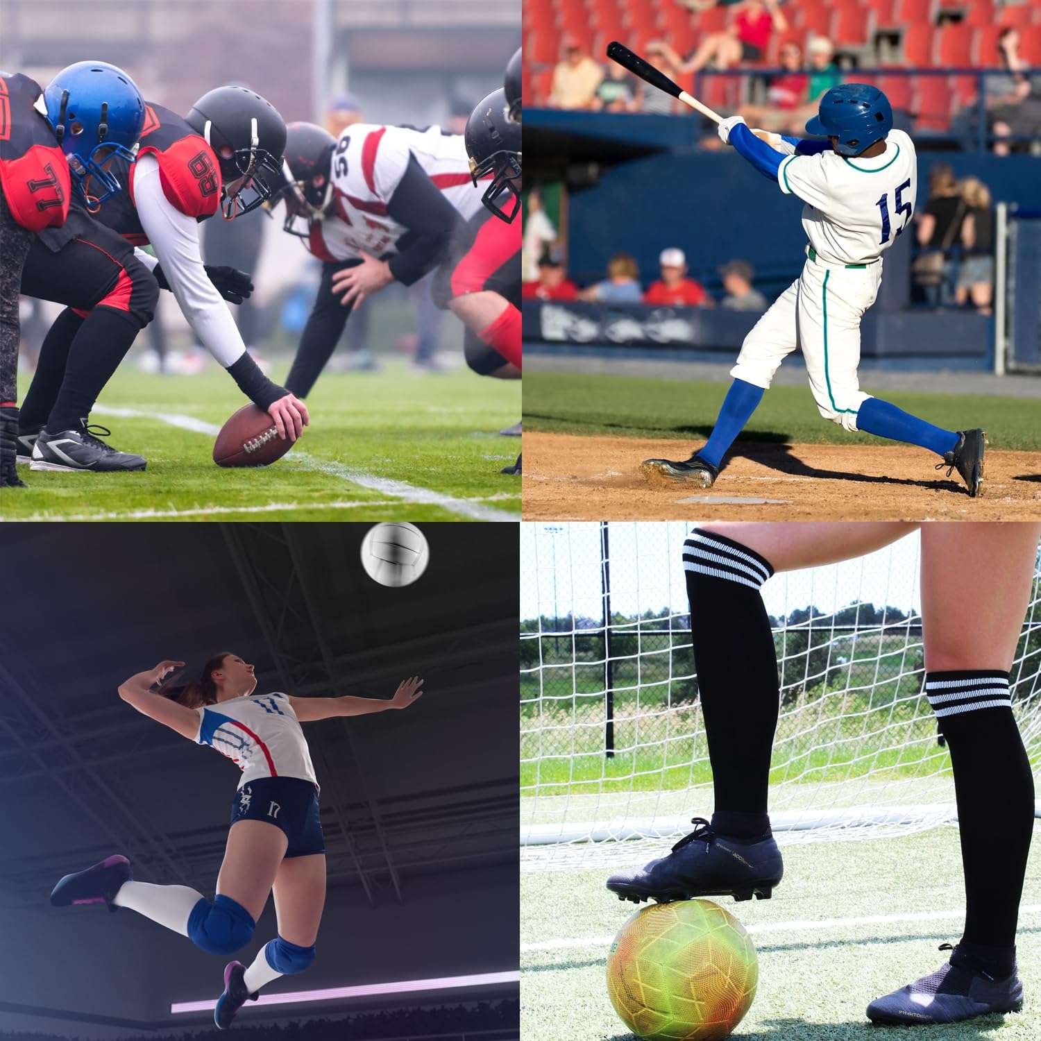 TCK Prosport Tube Socks – Knee-High Athletic Socks for Baseball, Softball, Football & Volleyball | Youth & Adult - Image 7