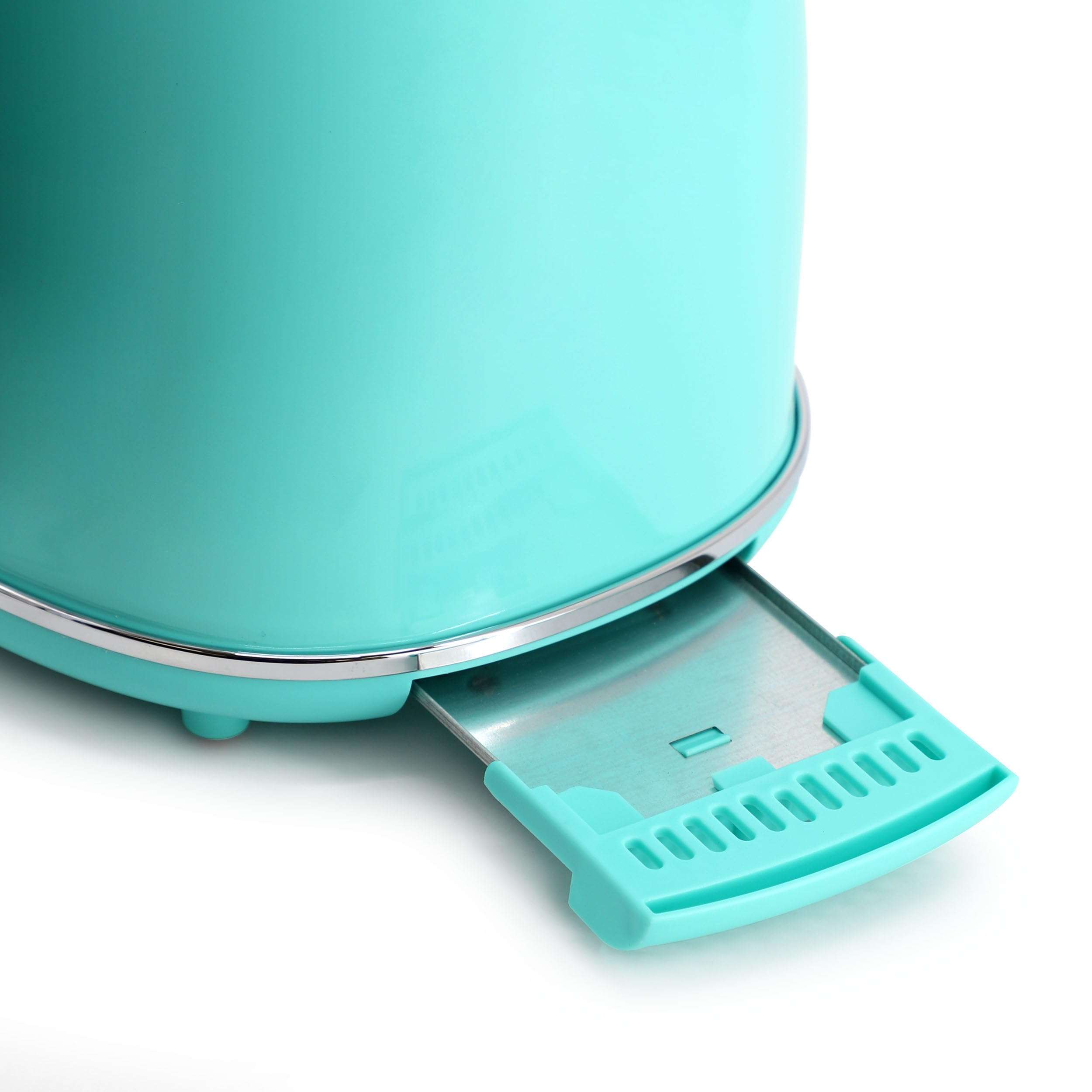 MegaChef 1.7 Quart Electric Tea Kettle and 2 Slice Toaster Combo (Turquoise) - Image 7