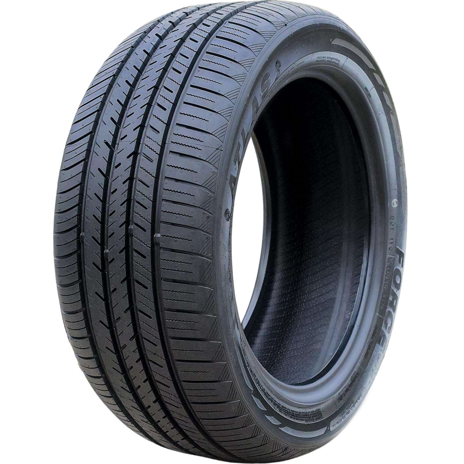 Atlas Force UHP All-Season Passenger Car High Performance Radial Tire-225/55R17 225/55/17 225/55-17 97W Load Range SL 4-Ply BSW Black Side Wall UTQG 520AAA - Image 1