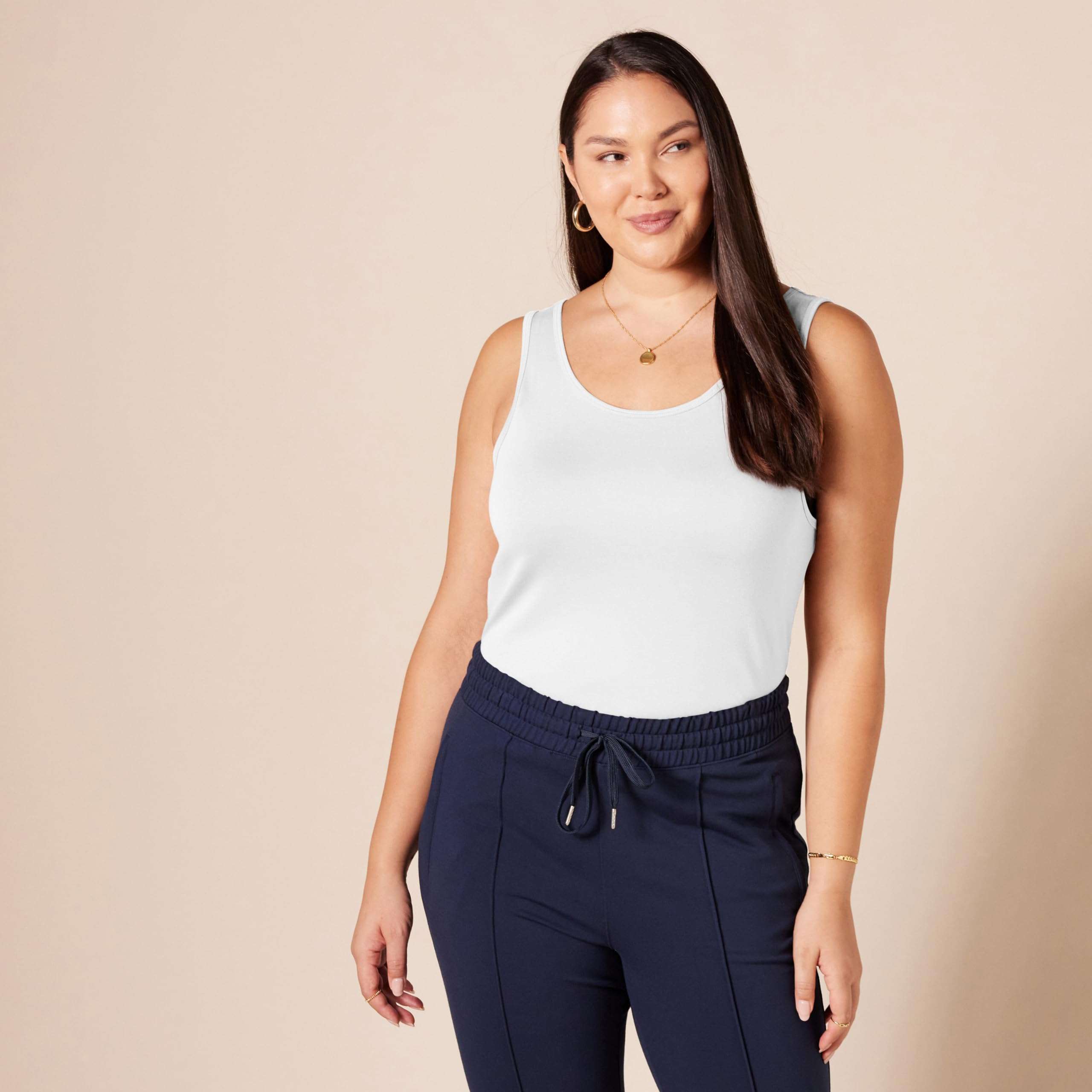 Amazon Essentials Women's Slim-Fit Tank Top, Pack of 2 - Image 7