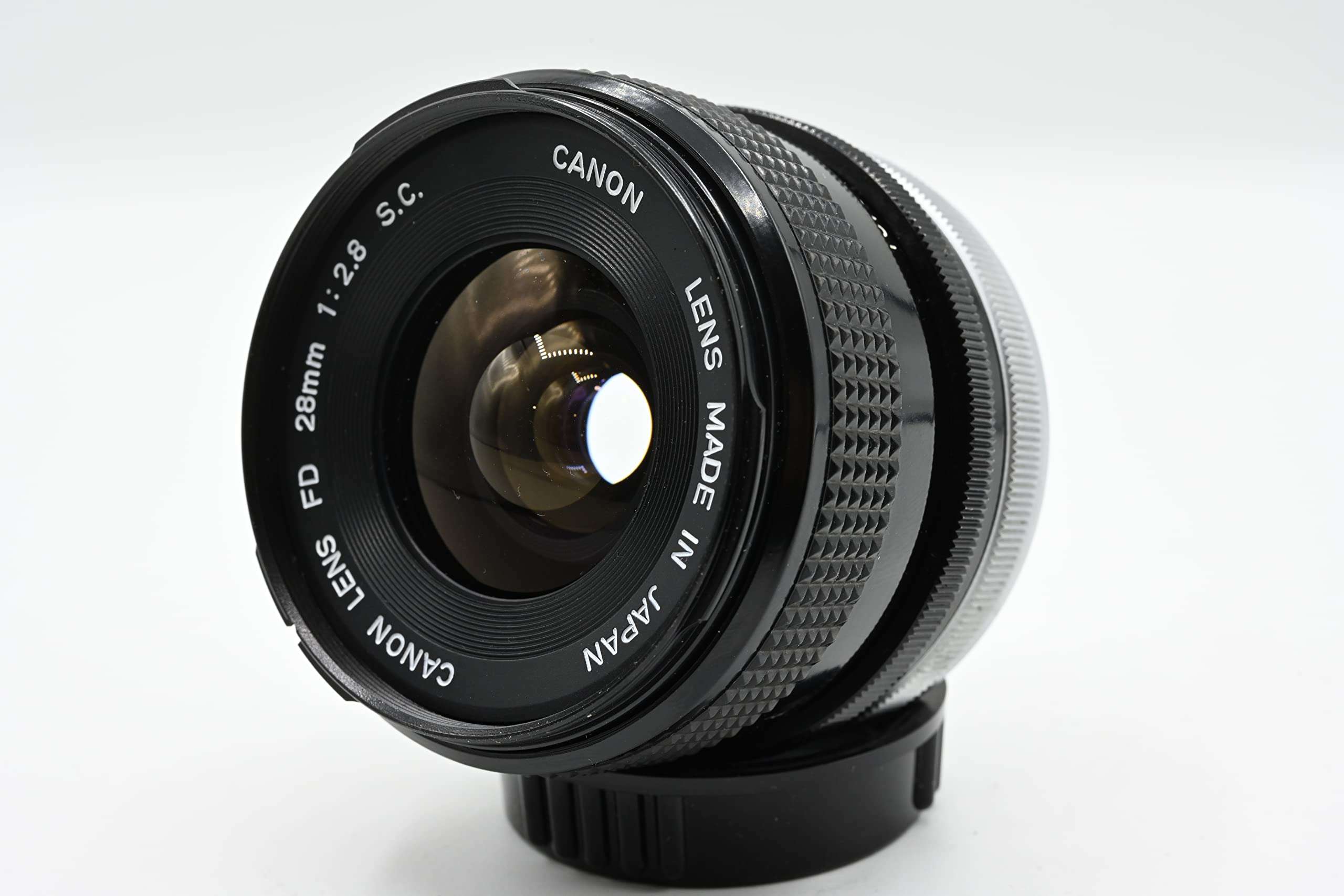 Canon 28mm f/2.8 1:2.8 SC (Super Spectra Coating) FD Breech Mount Wide Angle Lens (Renewed) - Image 1
