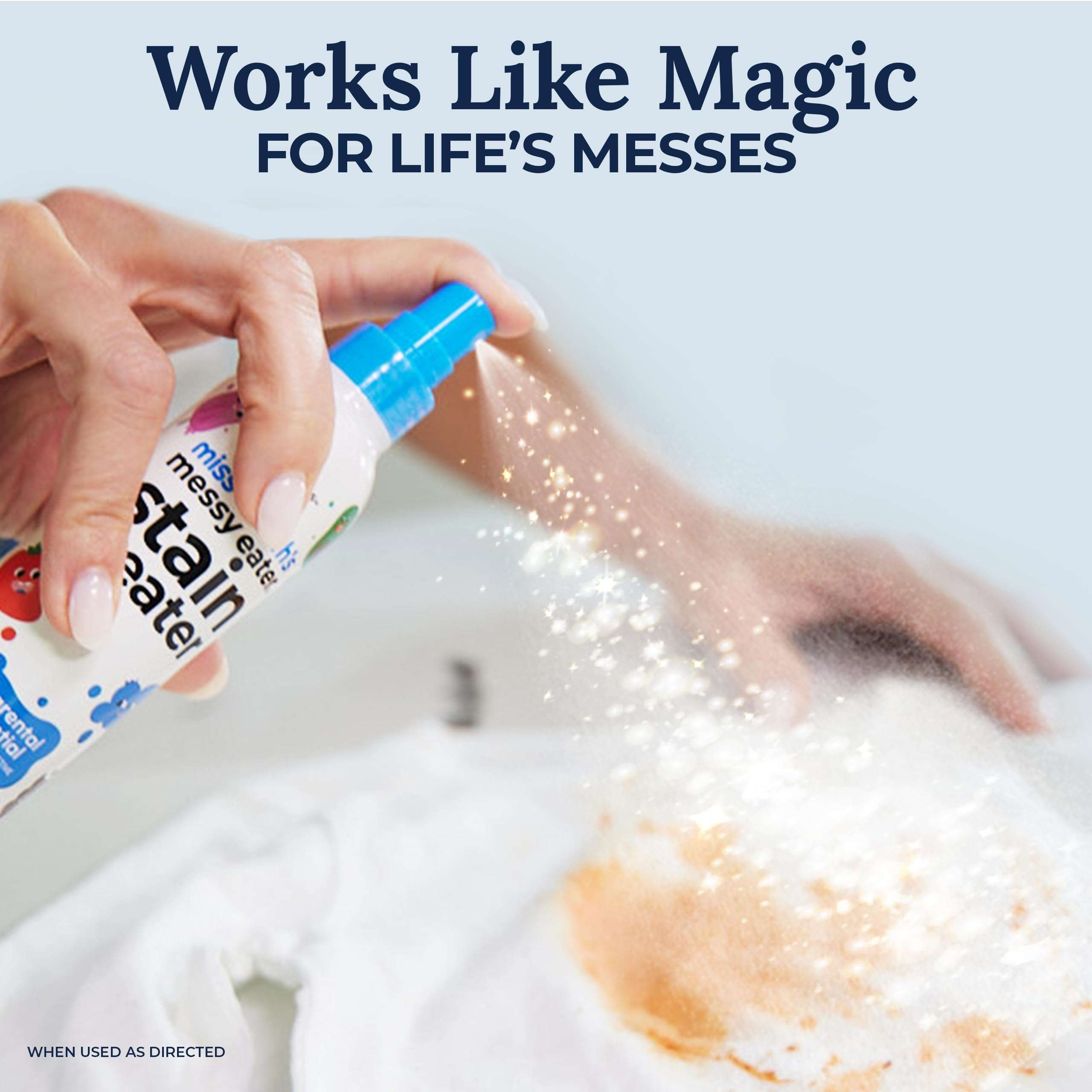 Miss Mouth's Messy Eater Stain Treater Spray - 4oz Stain Remover - Newborn & Baby Essentials - No Dry Cleaning Food, Grease, Coffee Off Laundry, Underwear, Fabric - Image 2