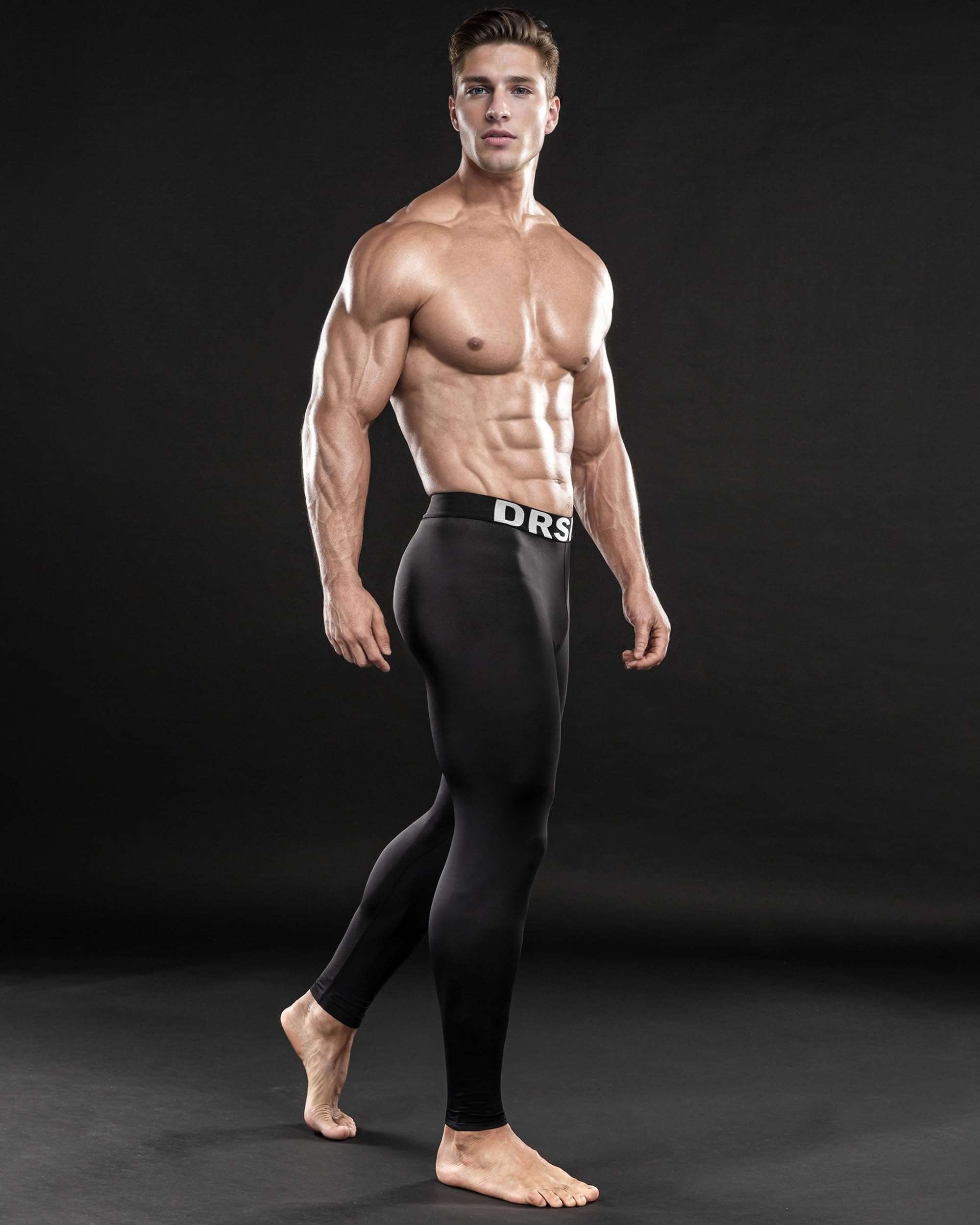 DRSKIN 5, 4, 3 or 1 Pack Men’s Compression Pants Tights Leggings Sports Baselayer Running Athletic Workout Active - Image 6