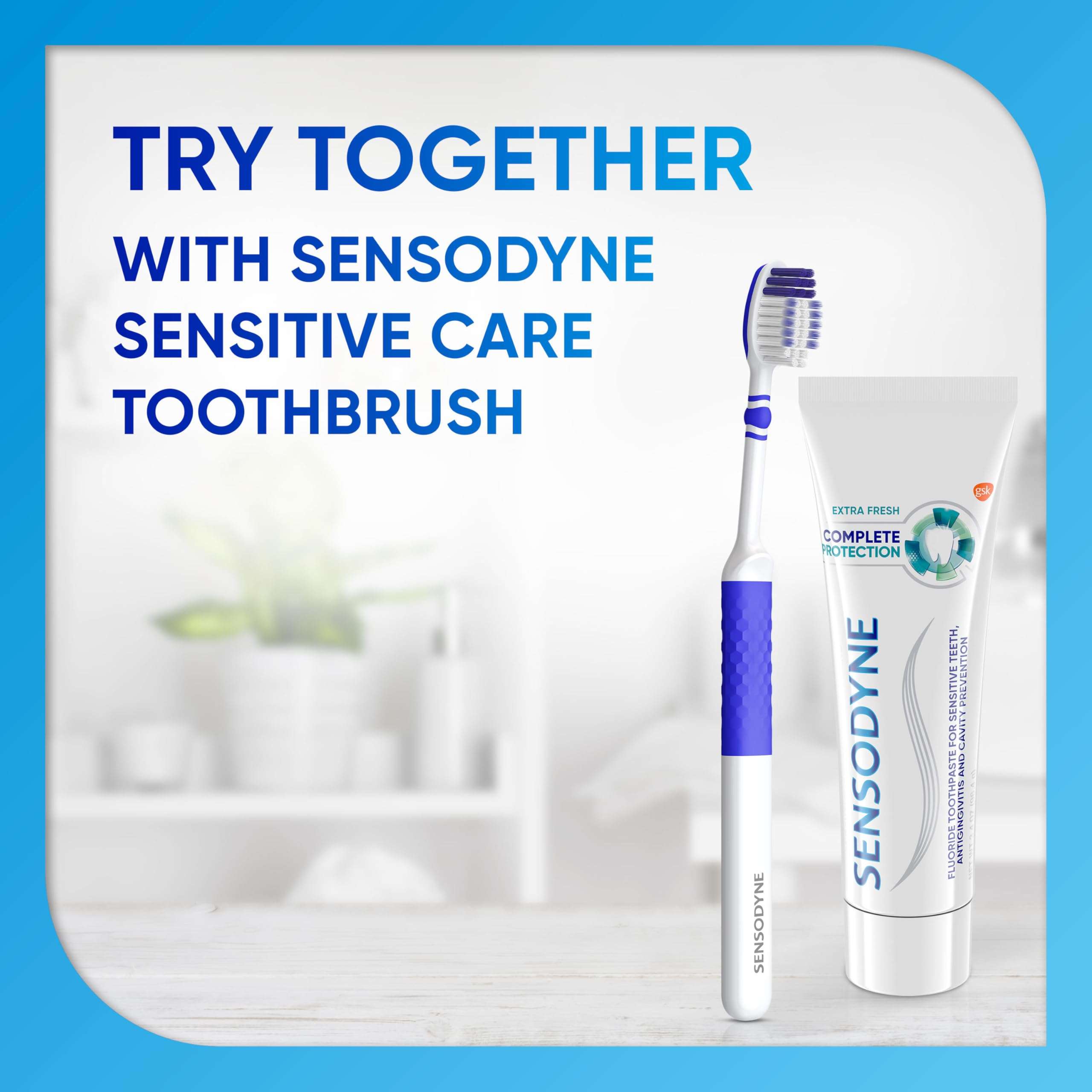 Sensodyne Complete Protection Sensitive Toothpaste For Gingivitis, Sensitive Teeth Treatment, Extra Fresh - 3.4 Ounces (Pack of 2) - Image 6