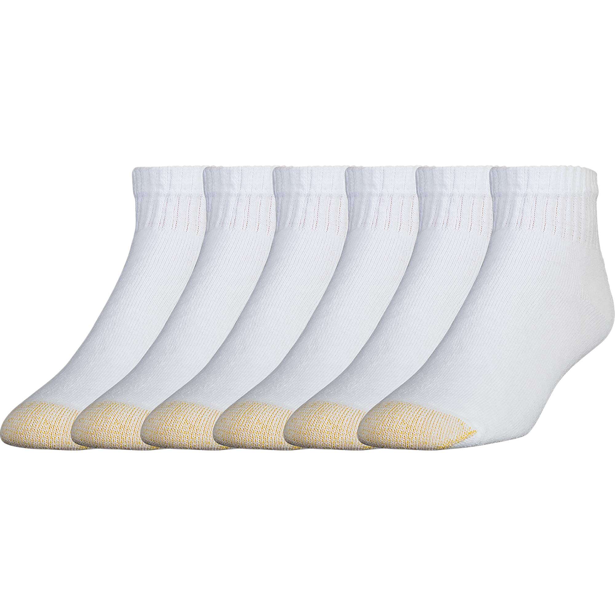 GOLDTOE Men's 656P Cotton Ankle Athletic Socks, Multipairs - Image 1