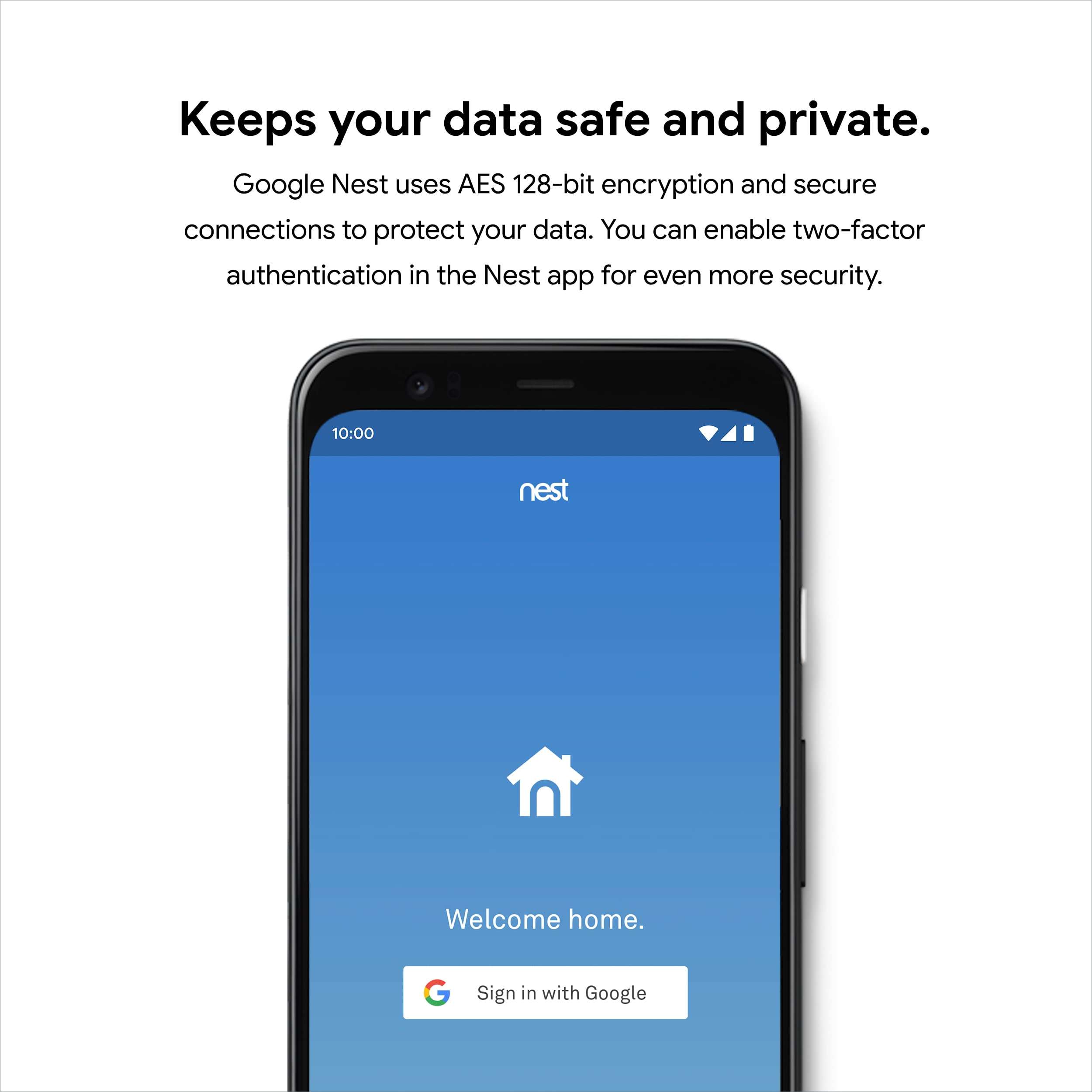 Google Nest Doorbell (Wired) - Formerly Nest Hello - Video Doorbell with 24/7 Streaming - Smart Doorbell Camera for Home with HDR Video, HD Talk and Listen, Night Vision, and Person Alerts - Image 2