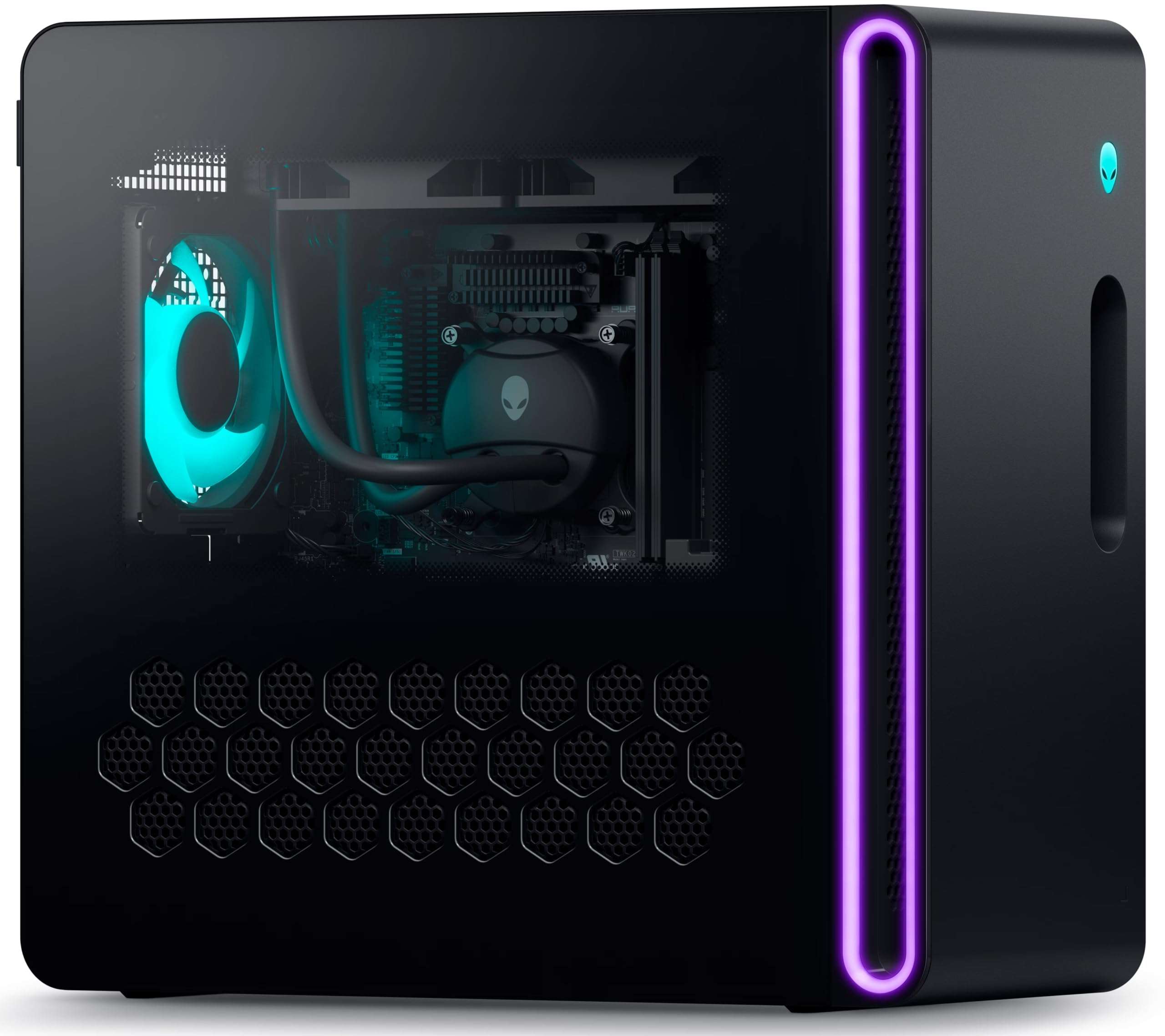 Alienware Aurora R16 Gaming Desktop PC (20-Core Intel i7-14700F, GeForce RTX 4060 Ti 8GB, 32GB DDR5 RAM, 1TB SSD, 240mm AIO Liquid Cooling, RJ-45, WiFi 6E, BT 5.3, KB&M, Win 11 Home) - Image 5