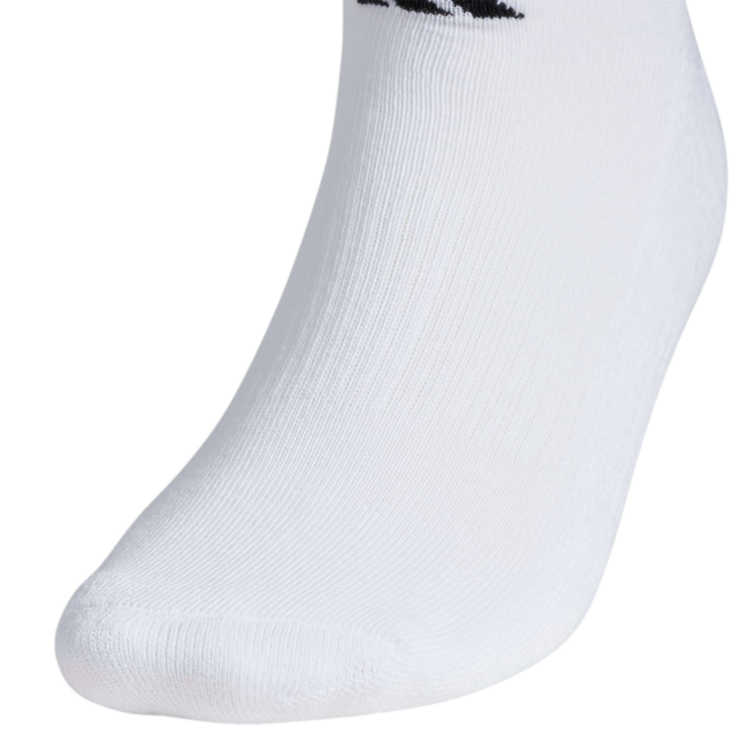 adidas Men's Athletic Cushioned Socks, 6-Pack No Show with Arch Support - Image 4