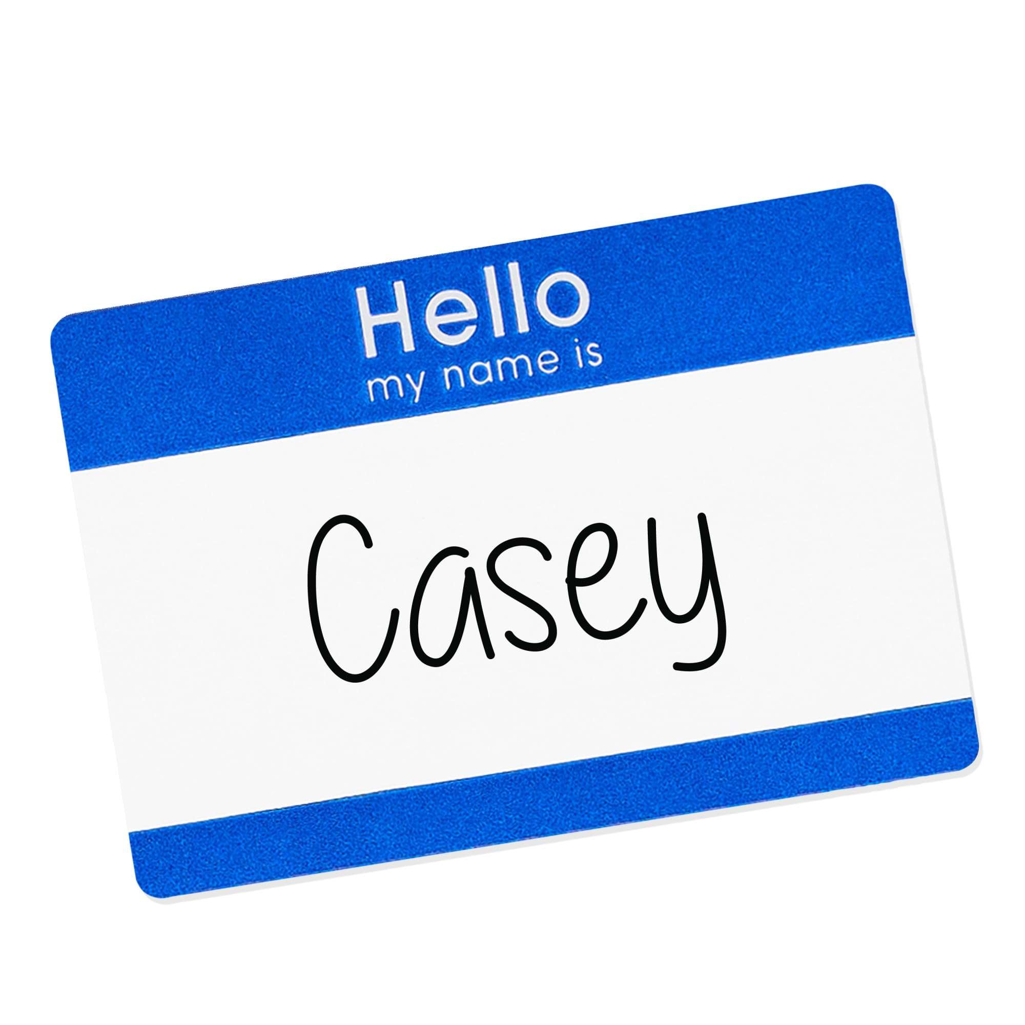 Avery Customizable Name Tags, Hello My Name is, White, Blue Border, Removable Adhesive, Laser/Inkjet Printable, 100 Total (5141) - Image 7