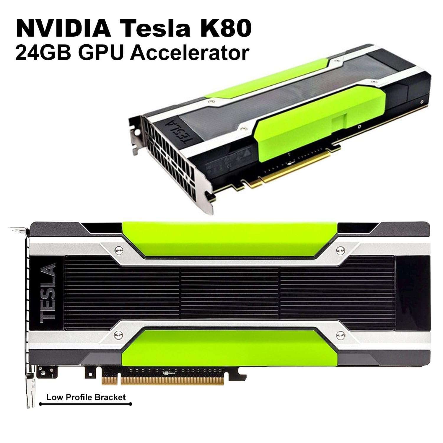 HHCJ6 Dell NVIDIA Tesla K80 24GB GDDR5 PCI-E 3.0 Server GPU Accelerator (Renewed) - Image 8