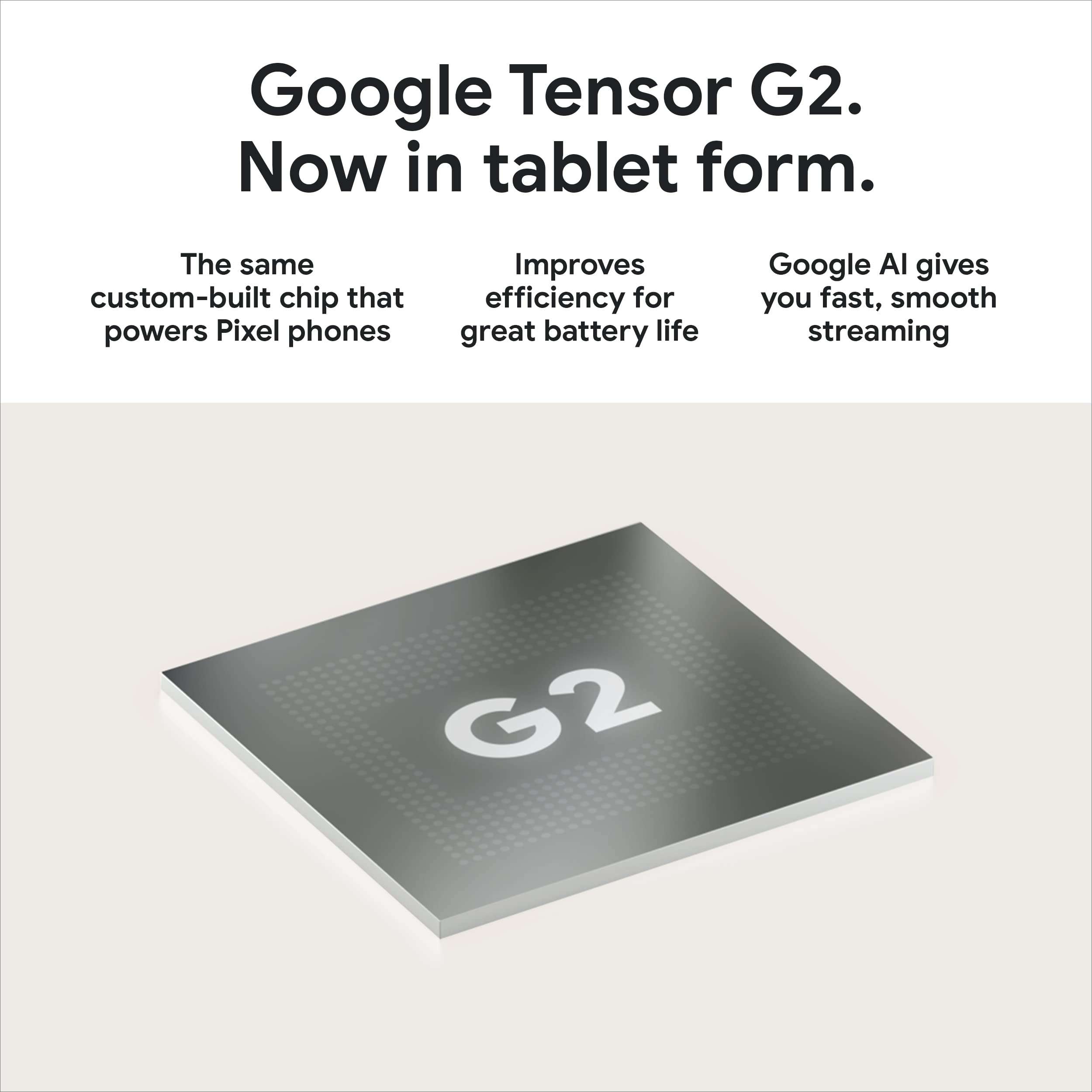 Google Pixel Tablet with Charging Speaker Dock - Android Tablet with 11-Inch Screen, Smart Home Controls, and Long-Lasting Battery - Porcelain/Porcelain - 128 GB - Image 6