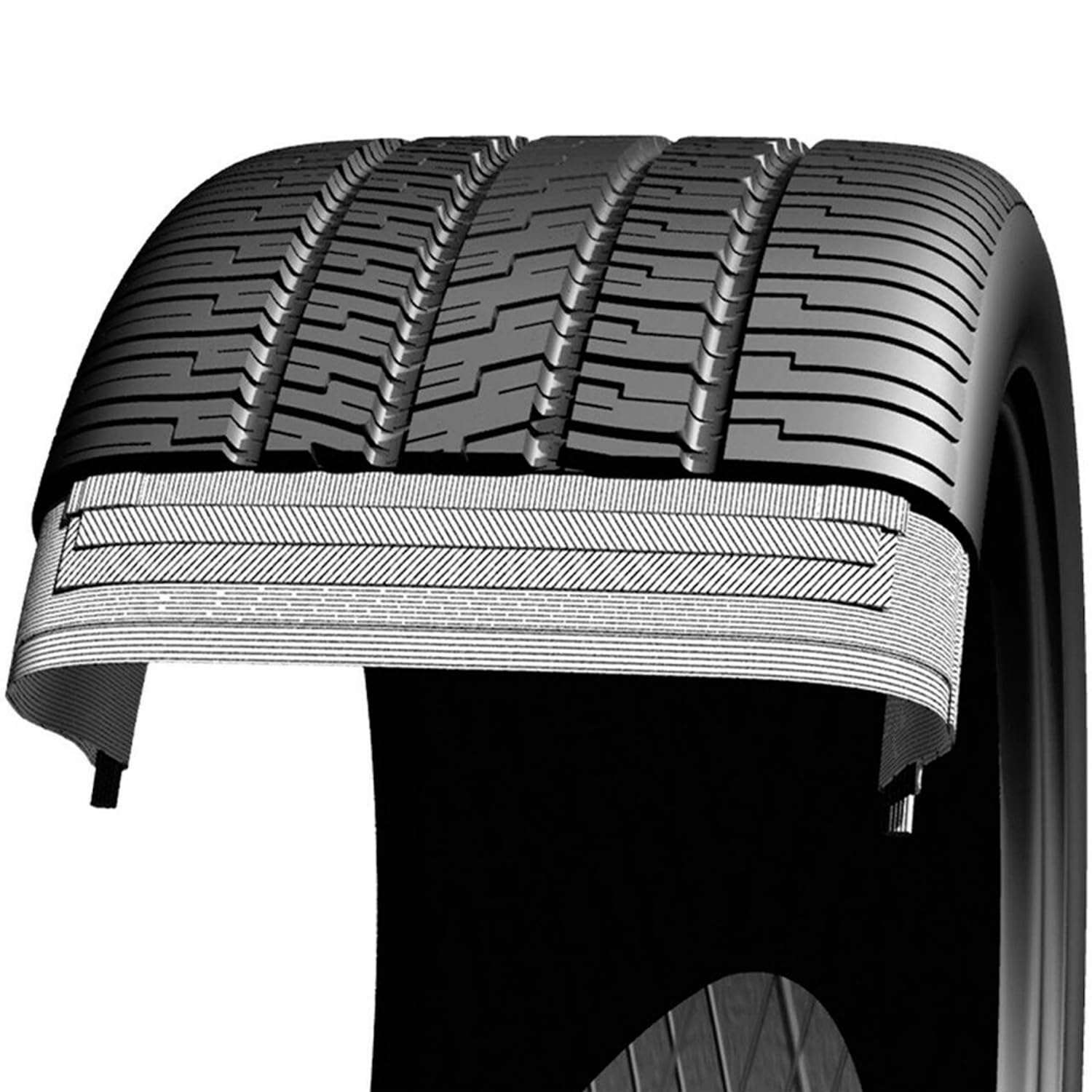 Goodyear P235/55R17 98W EAGLE RSA POLICE TIRES VSB(F) - Image 10