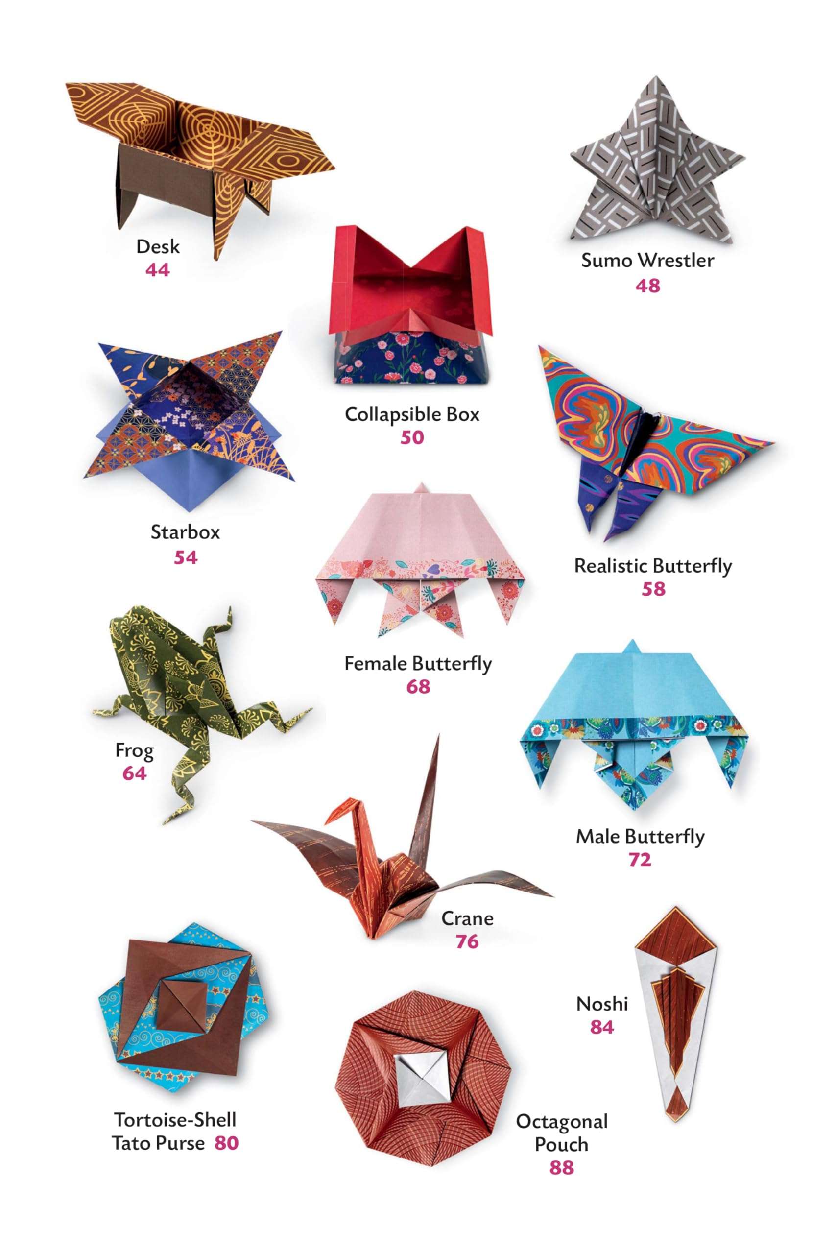Japanese Origami for Beginners Kit: 20 Classic Origami Models: Kit with 96-page Origami Book, 72 Origami Papers and Instructional Videos: Great for Kids and Adults! - Image 5