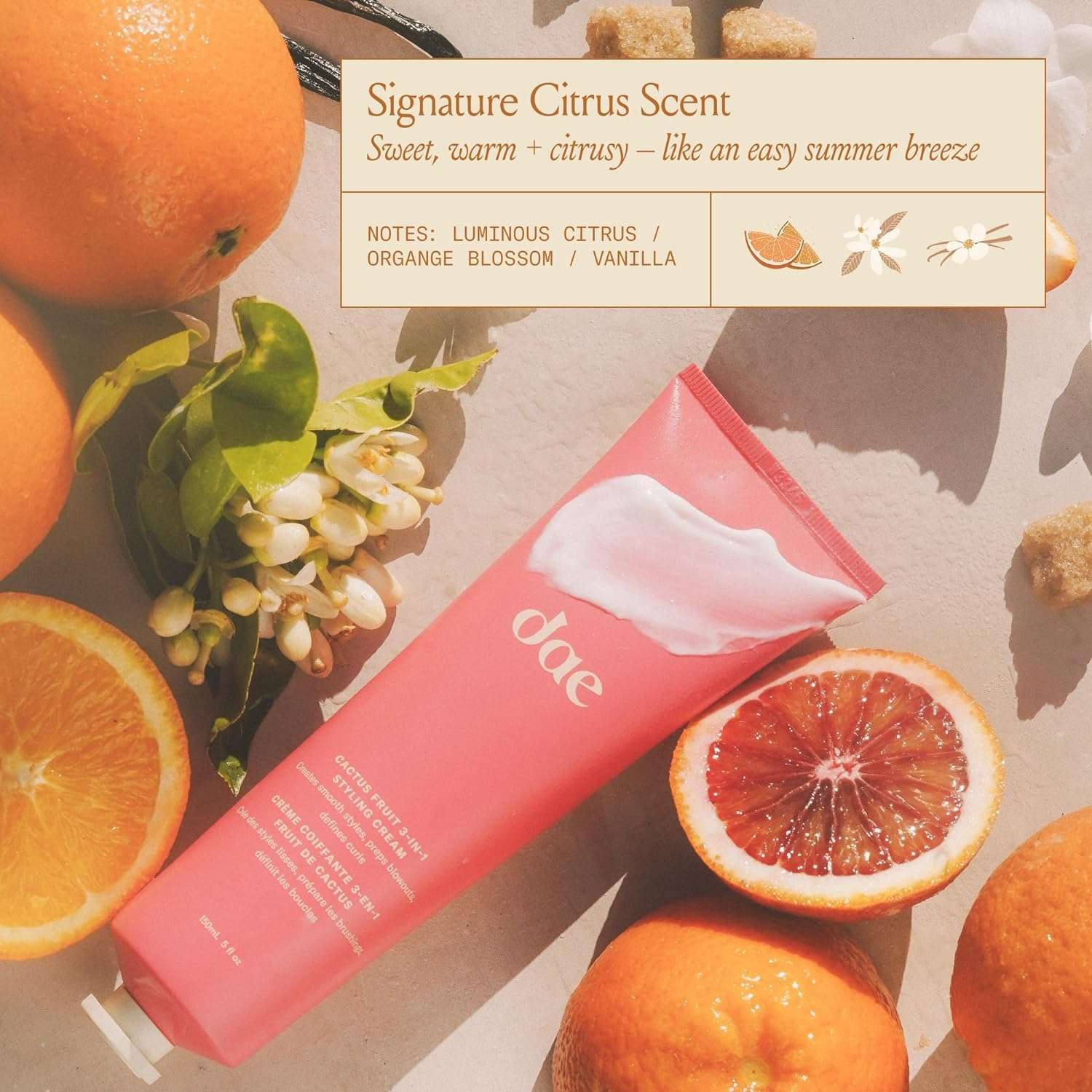 DAE Cactus Fruit 3-In-1 Styling Cream - Smooth Styles, Prep Shiny Blowouts, Defines Curls (5 oz.) - Image 7