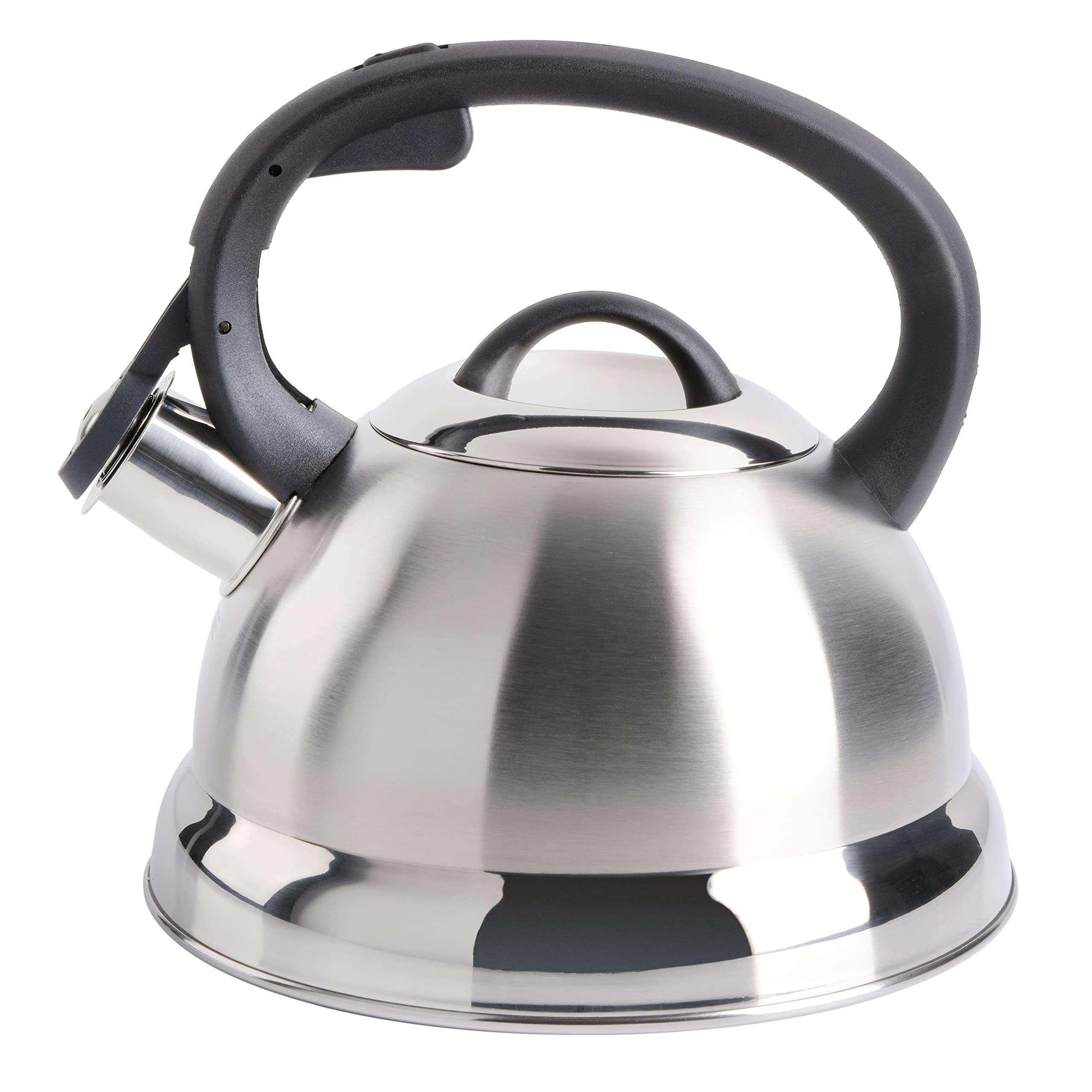 Mr. Coffee Flintshire Stainless Steel Whistling Tea Kettle, 1.75-Quart, Brushed Satin - Image 6