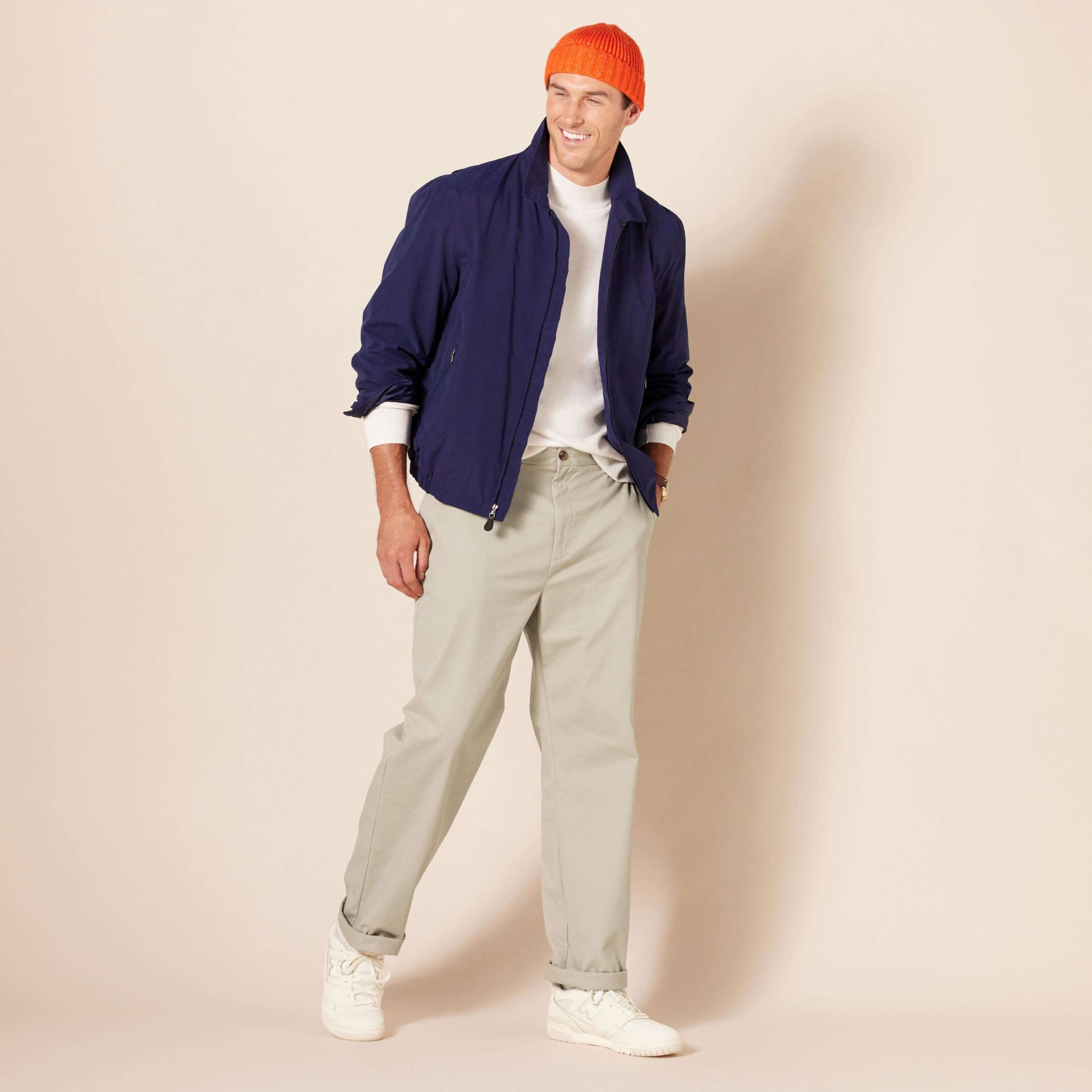 Amazon Essentials Men's Classic-Fit Wrinkle-Resistant Flat-Front Chino Pant (Available in Big & Tall) - Image 8